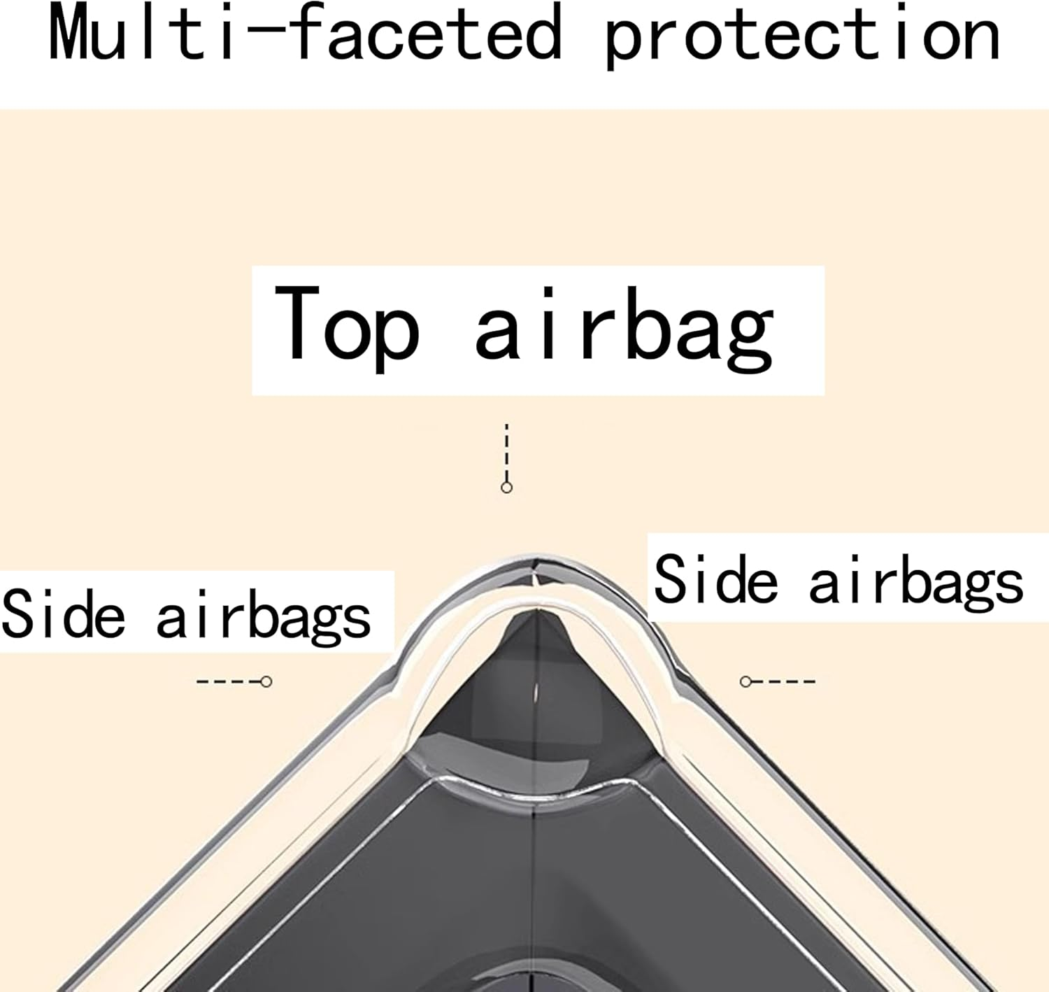 Baby Proof Corner Protectors, 30-Pack Transparent Airbag Edge Guards for Furniture, Glass Table Corner Covers, Window Corner Safety Bumpers for Kids Safety, Easy Install Anti-Collision Padding