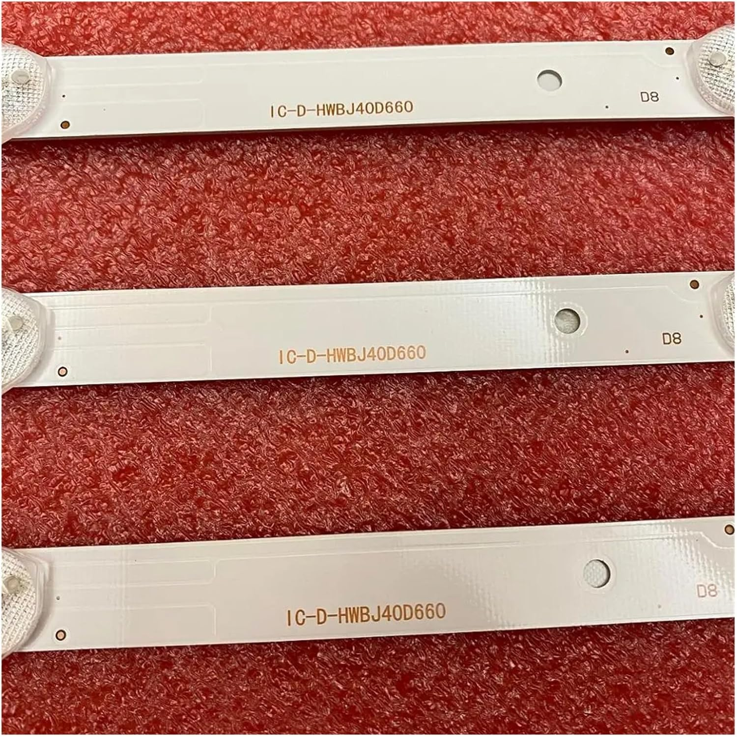 LED Backlight for Pana-Sonic TX-40DS400E TX-40ES400B TX-40ES500B TX-40FS503B TX-40ESW504B TX-40DSU401 IC-D-HWBJ40D660 TC-40DS600X (Color : Kit 3Pcs for 1 TV) - 6 Pcs For 2 Tv image number 4