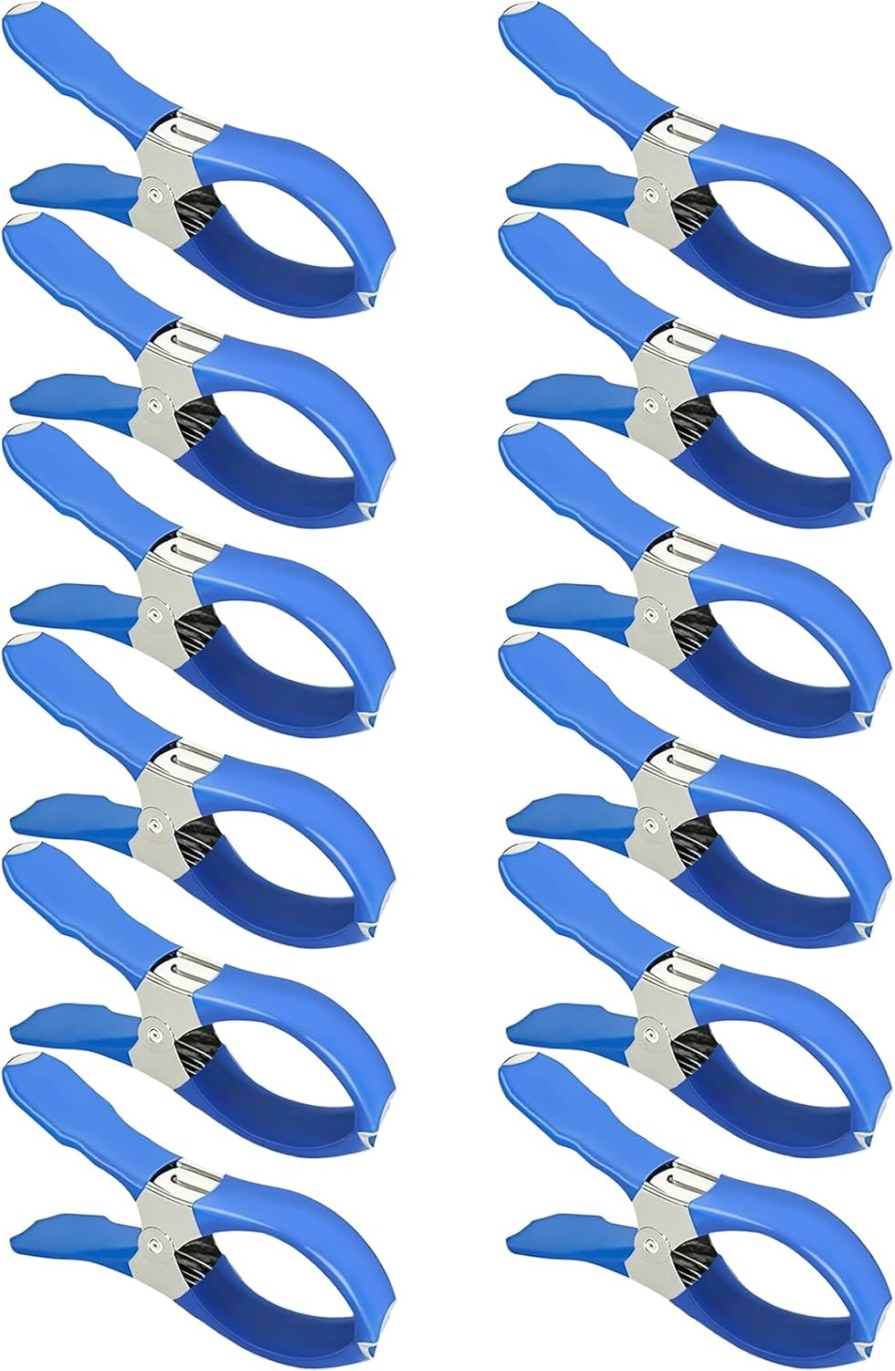 Swimming Pool Cover Clips - Pack of 12 Scratch-Resistant Stainless Steel Handle - Swimming Pool Cover Clamps | for Outdoor Garden Patio Winter Tarpaulin Furniture