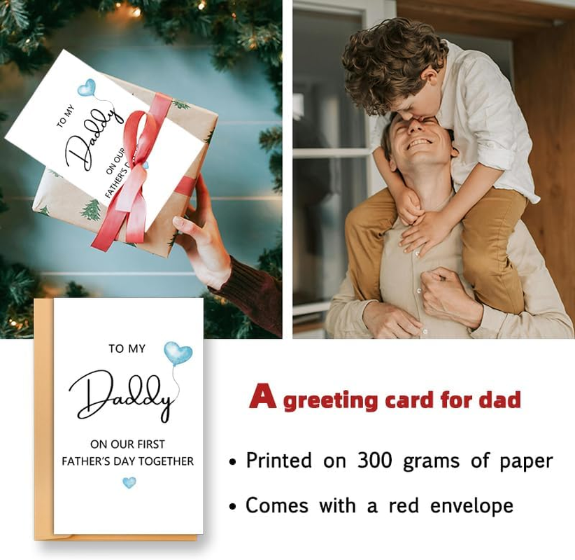 First Fathers Day Card for Daddy