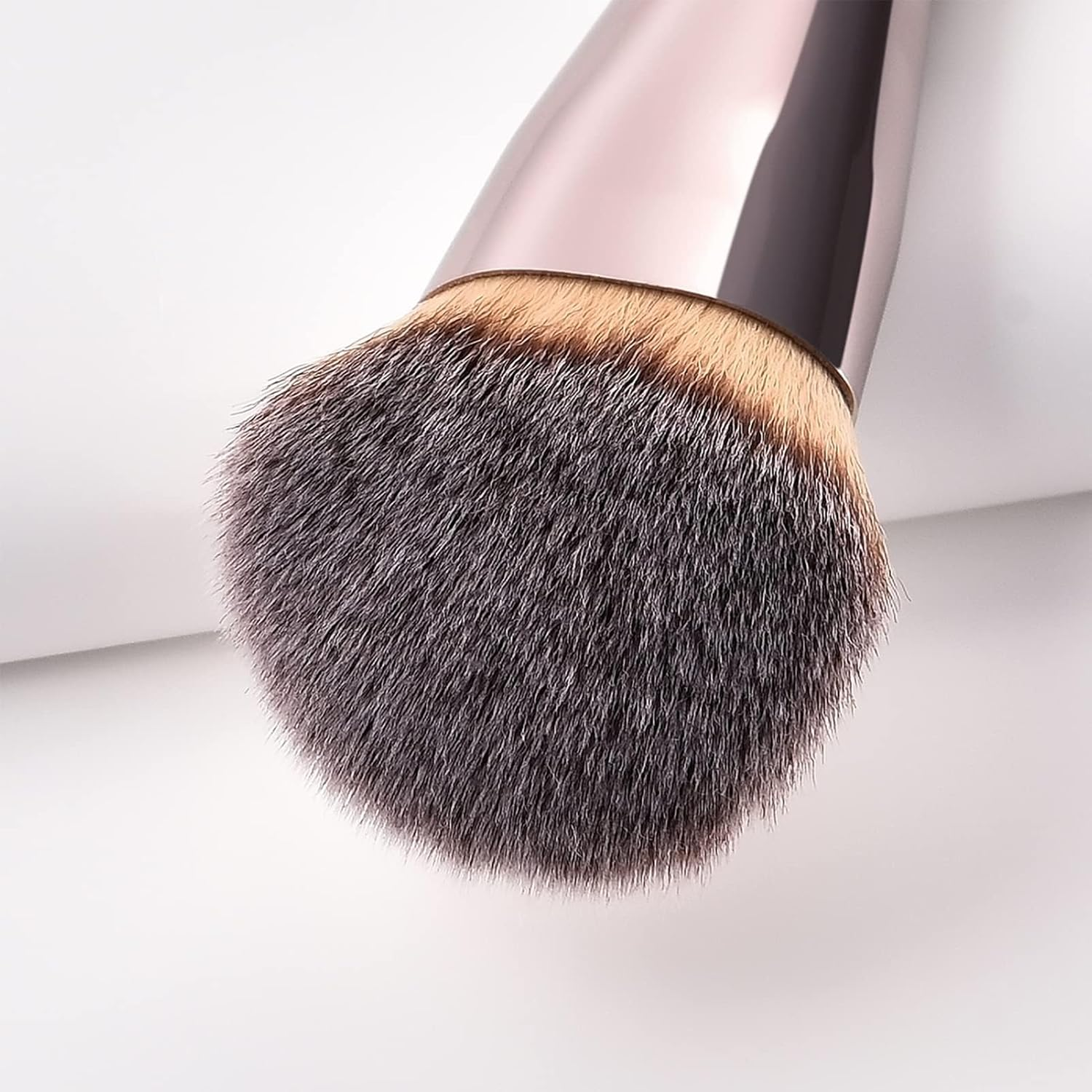 Professional Angled Foundation Brush, Premium Synthetic Kabuki Makeup Brush, Vegan, for Blending Liquid Powder BB Cream Bronzer Contour image number 4