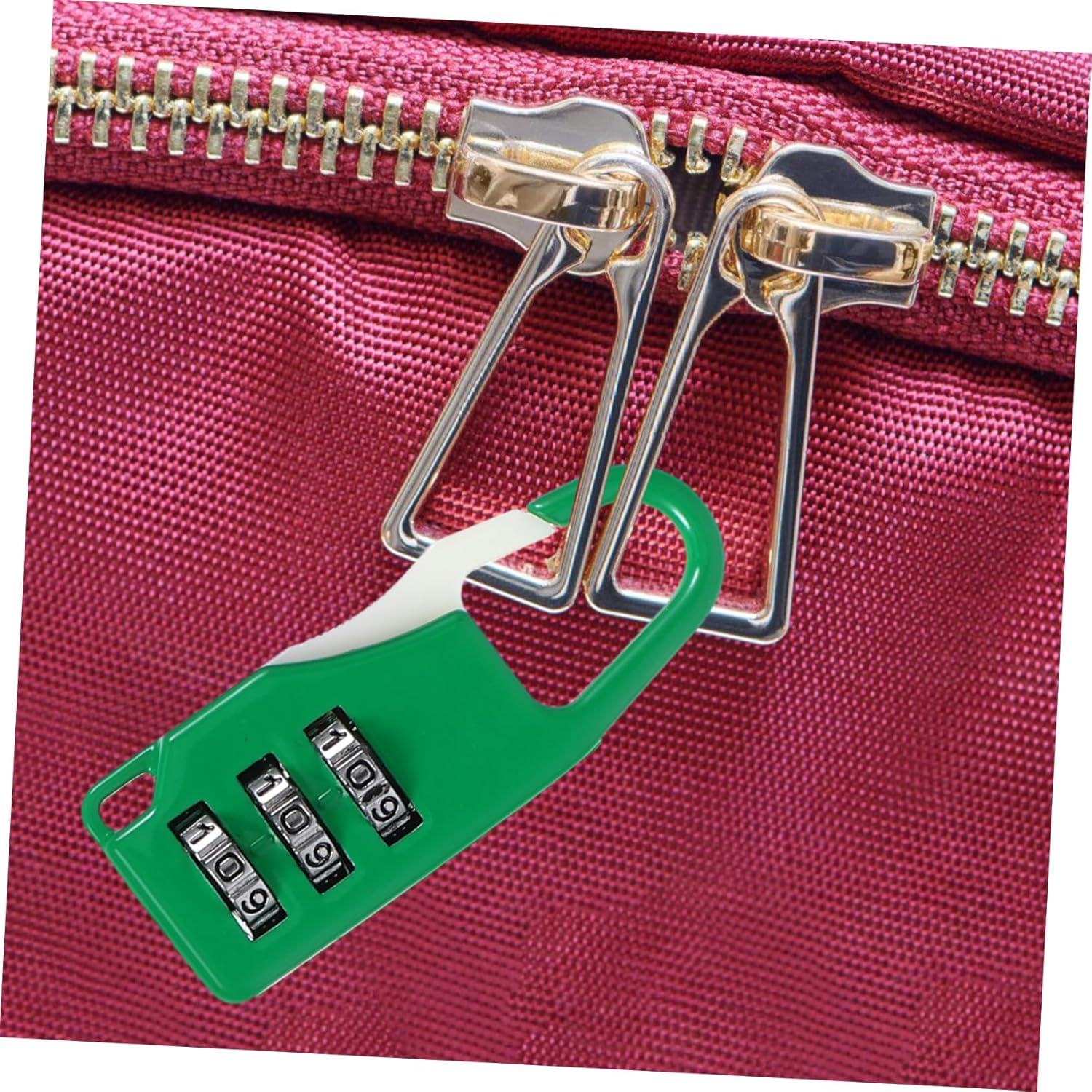 OSALADI 6Pcs Theft Lock Password Padlock Luggage Locks Combination for Suitcase and Gym Locker Lightweight image number 6