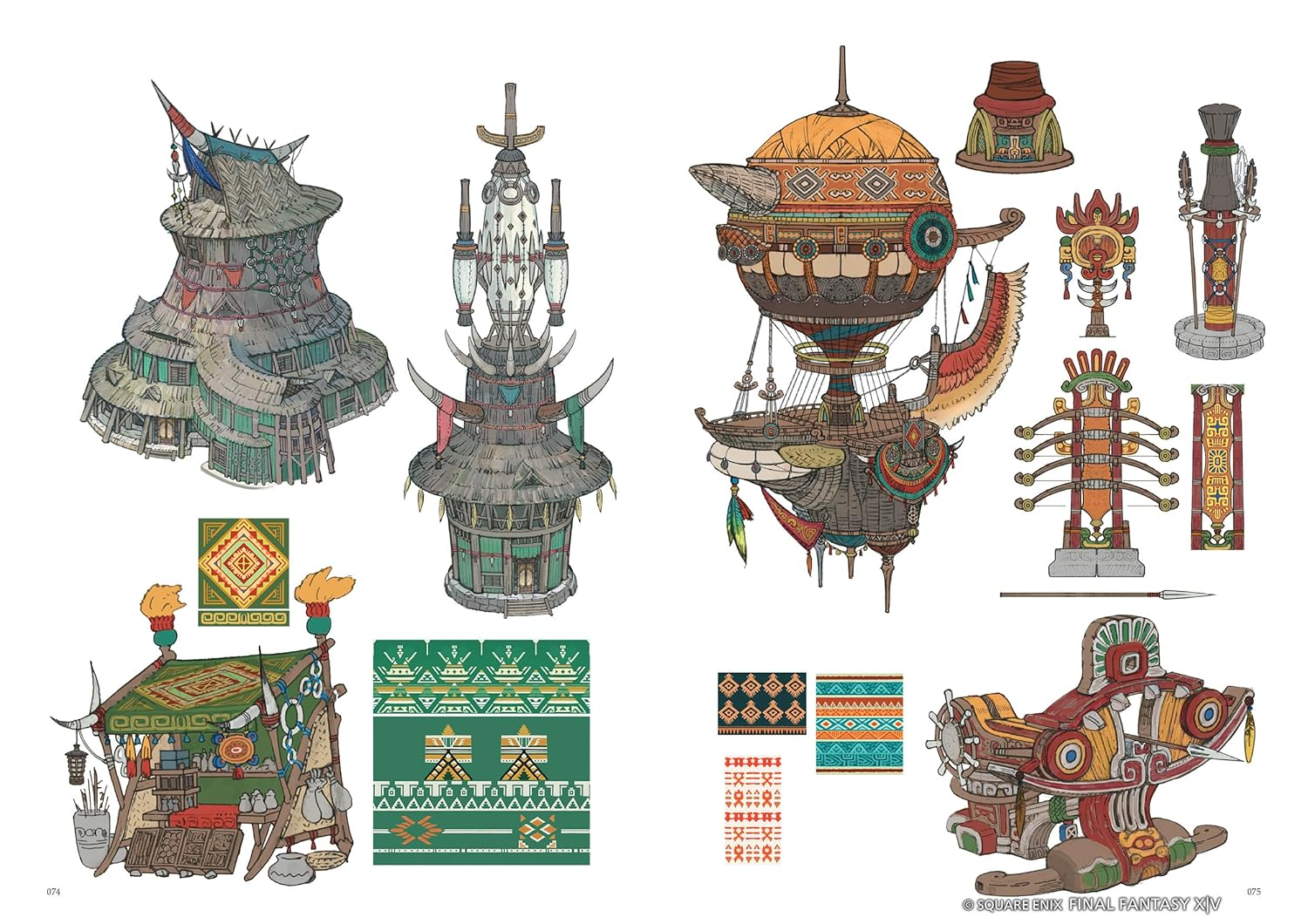 Final Fantasy XIV: Dawntrail -- the Art of Succession -Relics of Heritage-