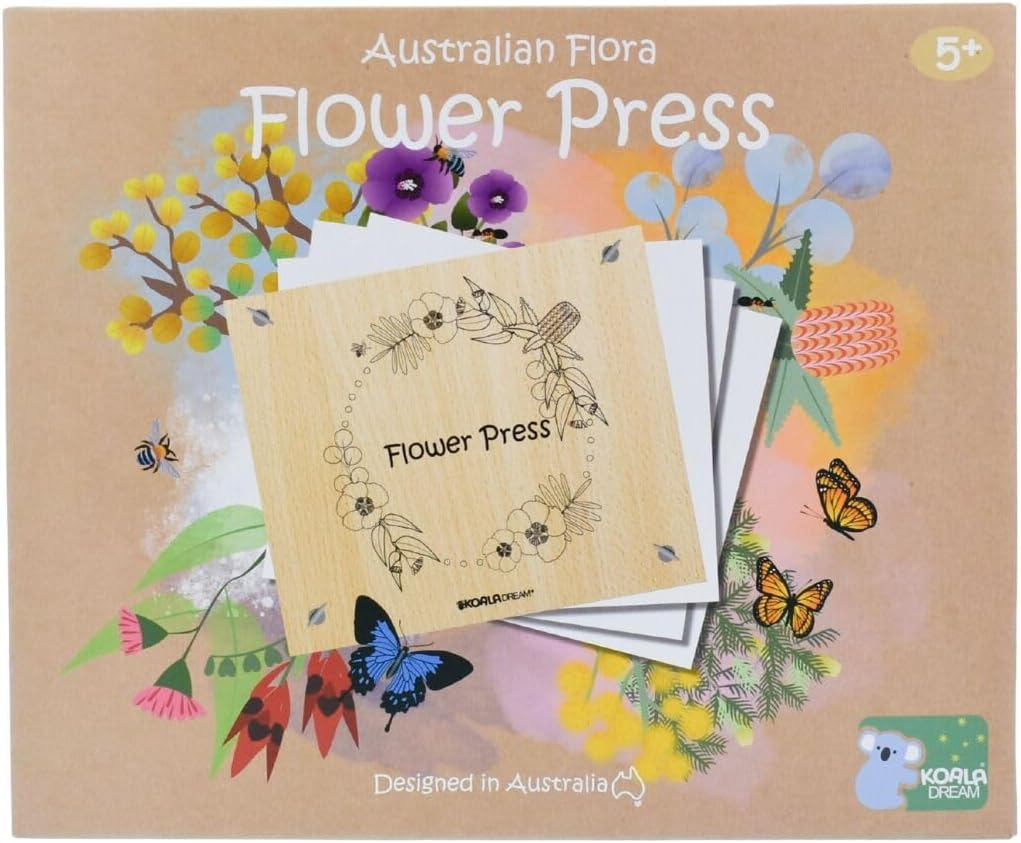Kaper Kidz - Australian Flora Flower Press Craft KIT image number 1