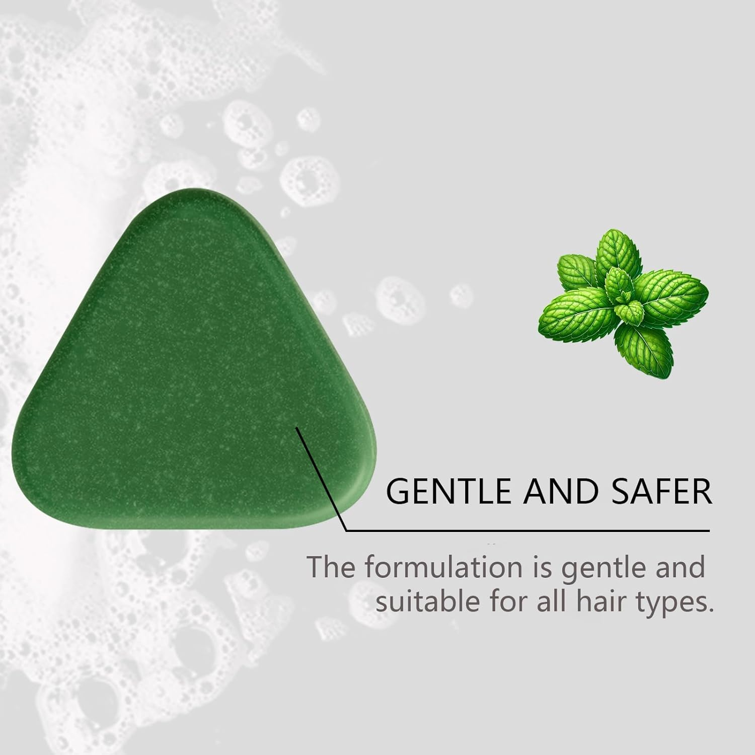 Platycladus Orientalis Shampoo Soap, Natural Oil-Controlling Shampoo Soap, Nourishing & Soothing, Gentle Hair Cleansing & Strengthening for Women and Men, Suitable for All Hair Types (1Pcs) - 2Pcs image number 5