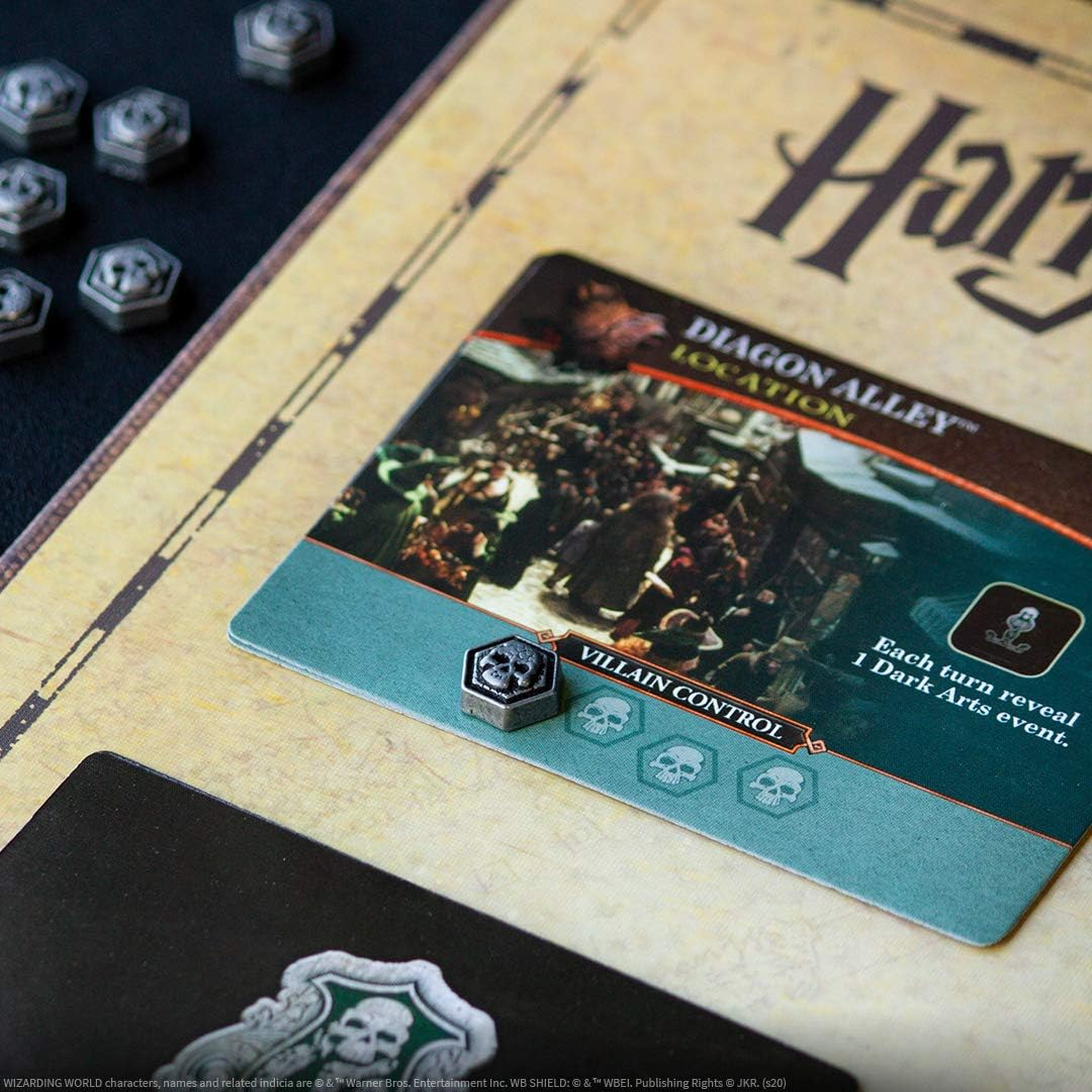 Usaopoly Current Edition Harry Potter Hogwarts Battle a Cooperative Deck Building Game Board Game