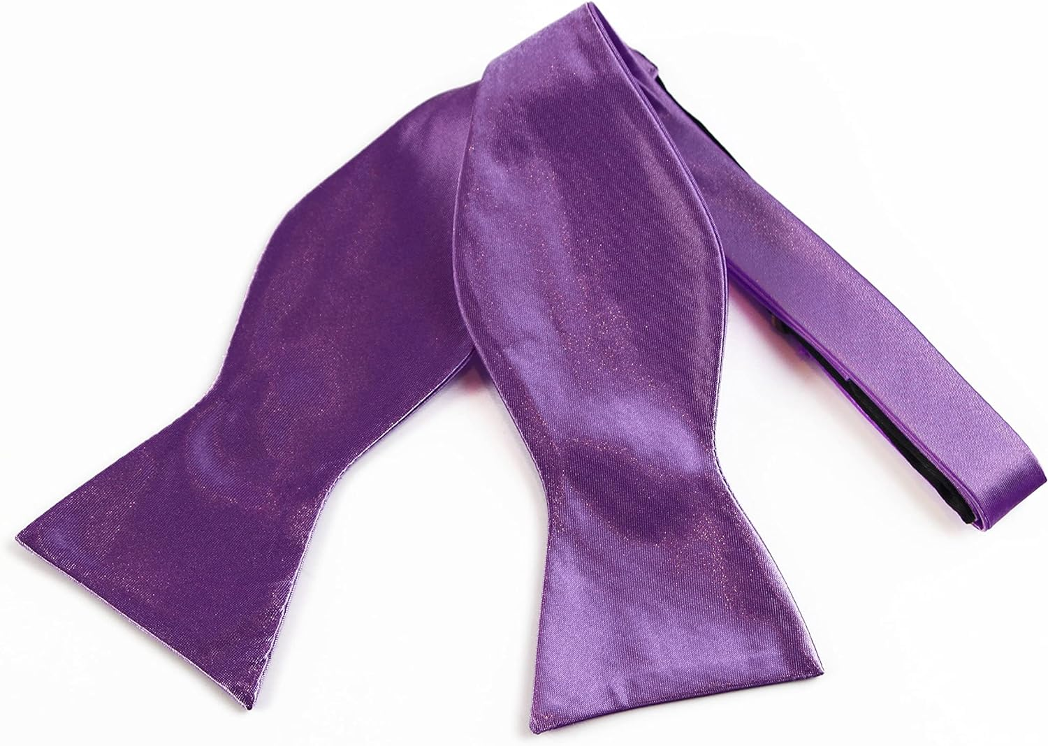 Mens Purple Self Tie Bow Tie