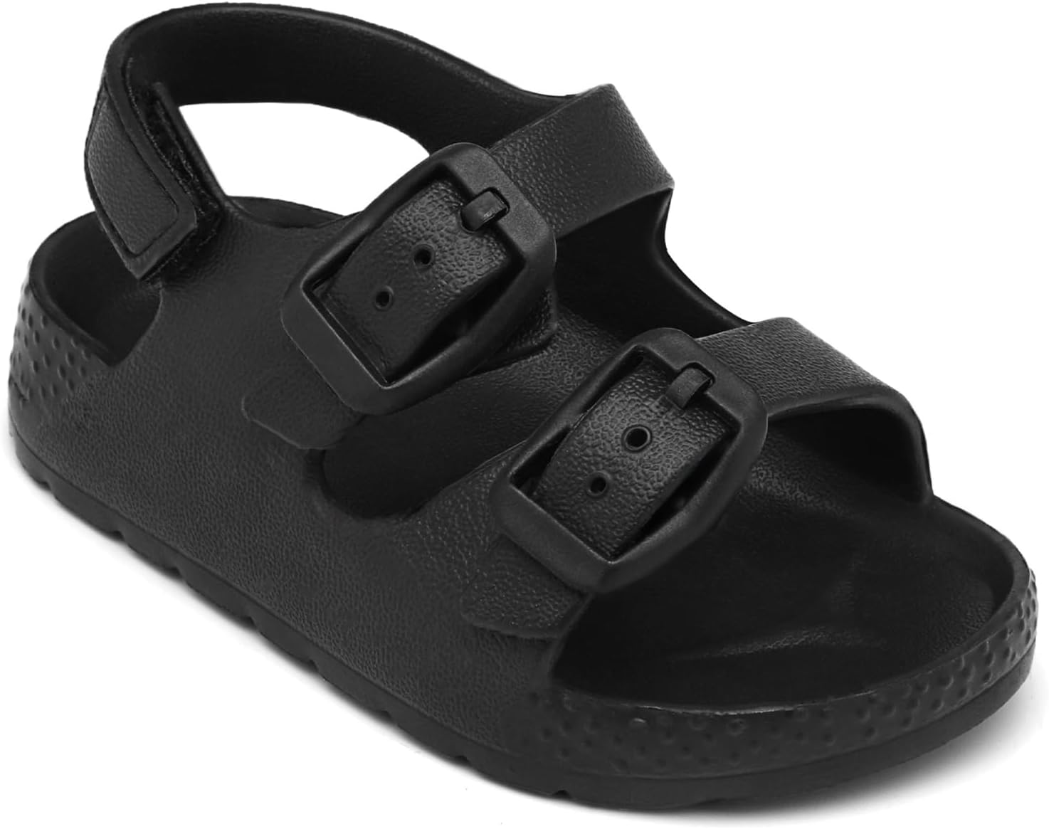 Chaychax Toddler Boys Girls Double Buckle Sandals Children'S Adjustable Back Strap Water Sandal