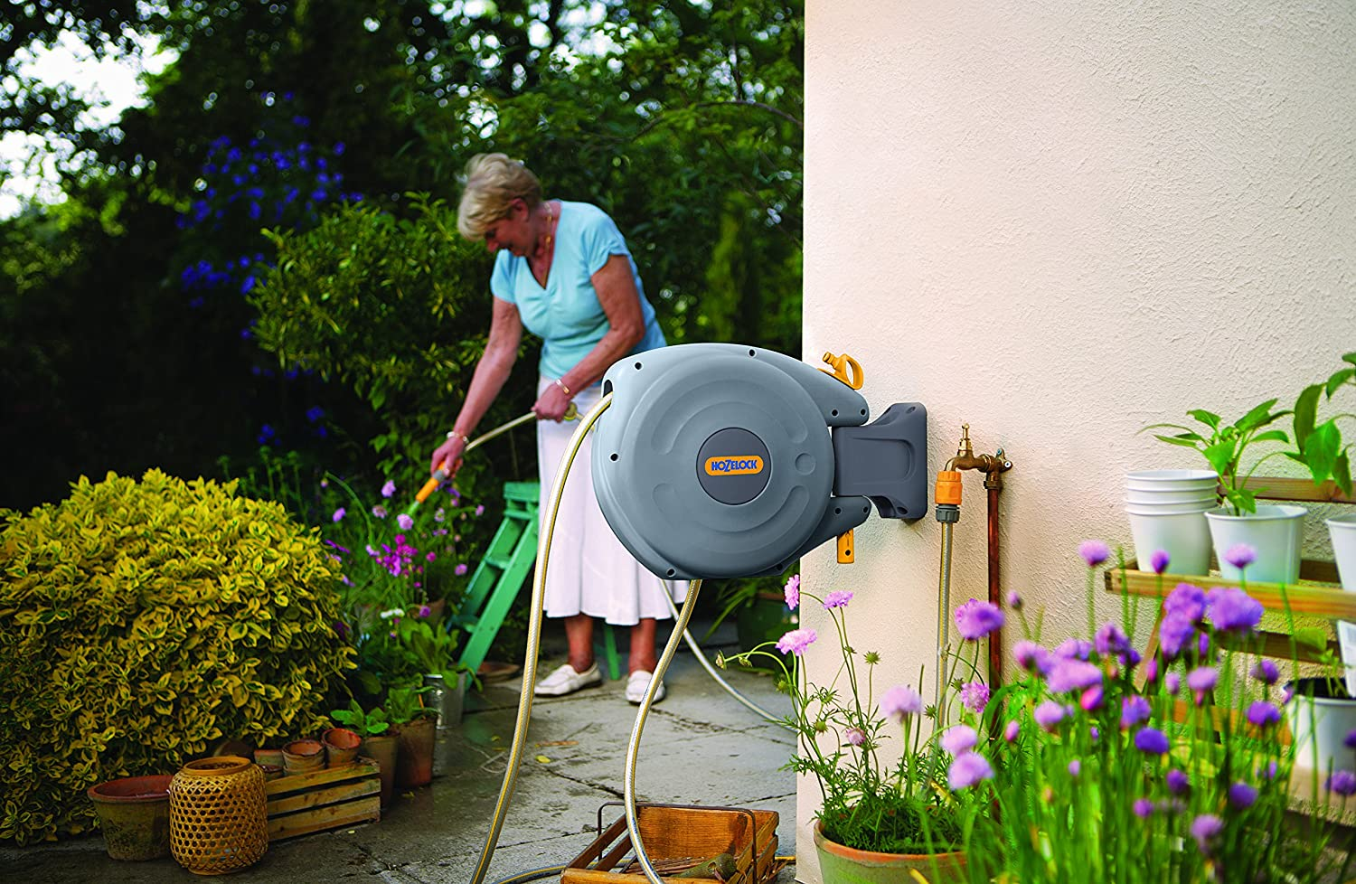 Hozelock 2485R0000 Auto Hose Reel, image number 4