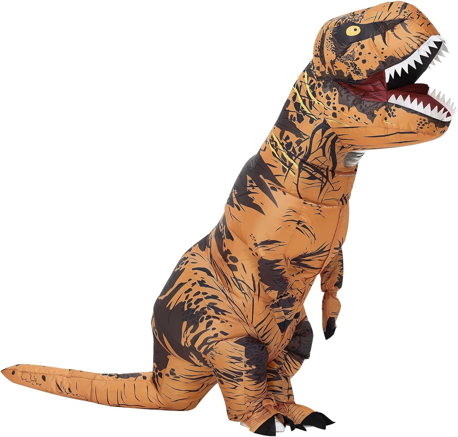 Inflatable Dinosaur Costume for Kids/Teens,Halloween Blow up T-Rex Costume, Christmas Easter Cosplay Party for Boys Girls