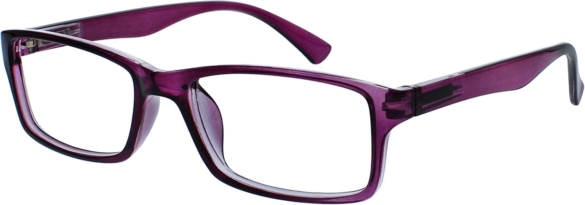 The Reading Glasses Company Purple Readers Value 4 Pack Designer Style Mens Womens RRRR92-5 +1.50 image number 2