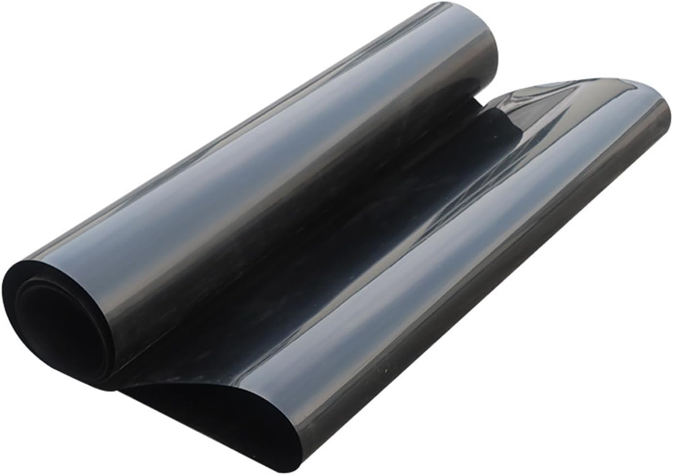 Black HDPE Pond Liner Waterproof Geomembrane for Fish Koi Ponds Roof Leak Protection Reliable (1X1M) image number 6