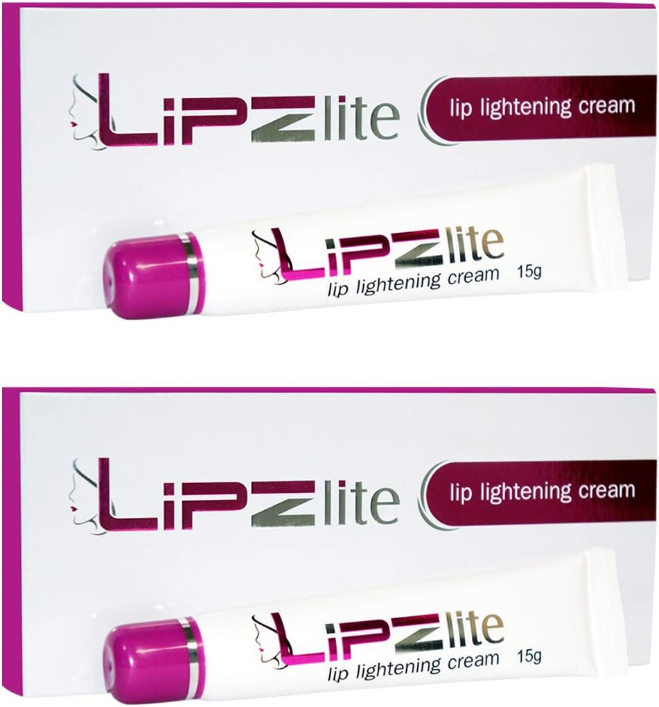Ethiglo Lipzlite Lip Lightening Cream (Pack of 2)