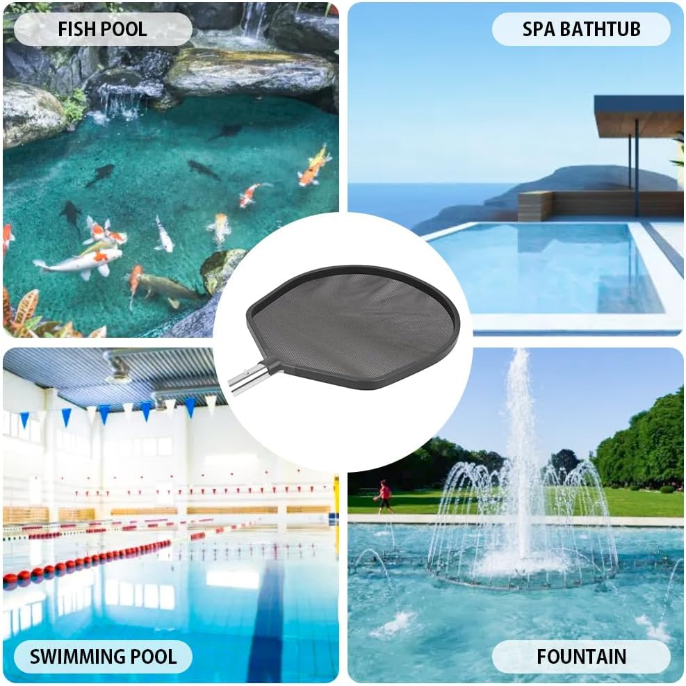DOBEN Pool Skimmer, Premium Frame Leaf Skimmer Net Head Cleaner for Swimming Pool, Heavy Duty Pool Skimmer Net Perfect for Pools, Spas, Hot Tubs, Ponds (Pole Not Included) image number 1