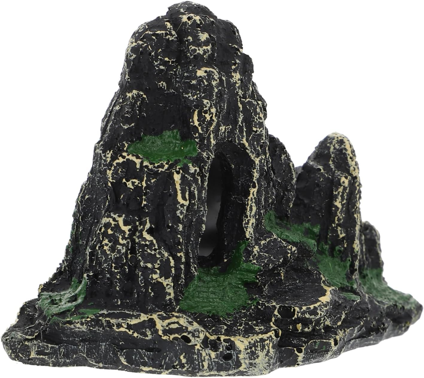 Abaodam Artificial Rockery Sculpture Aquarium Decor Resin Simulation Hill Statue Fish Tank Accessory for Freshwater and Saltwater Aquatic Pets image number 1