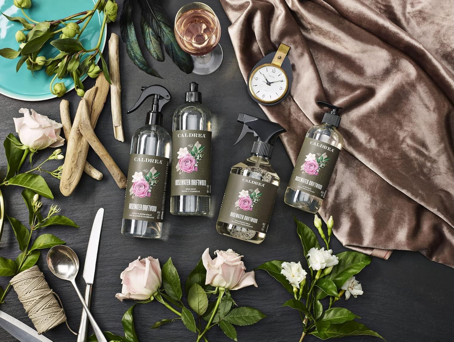 Caldrea Hand Soap Refill, Rosewater Driftwood 10.8 image number 6