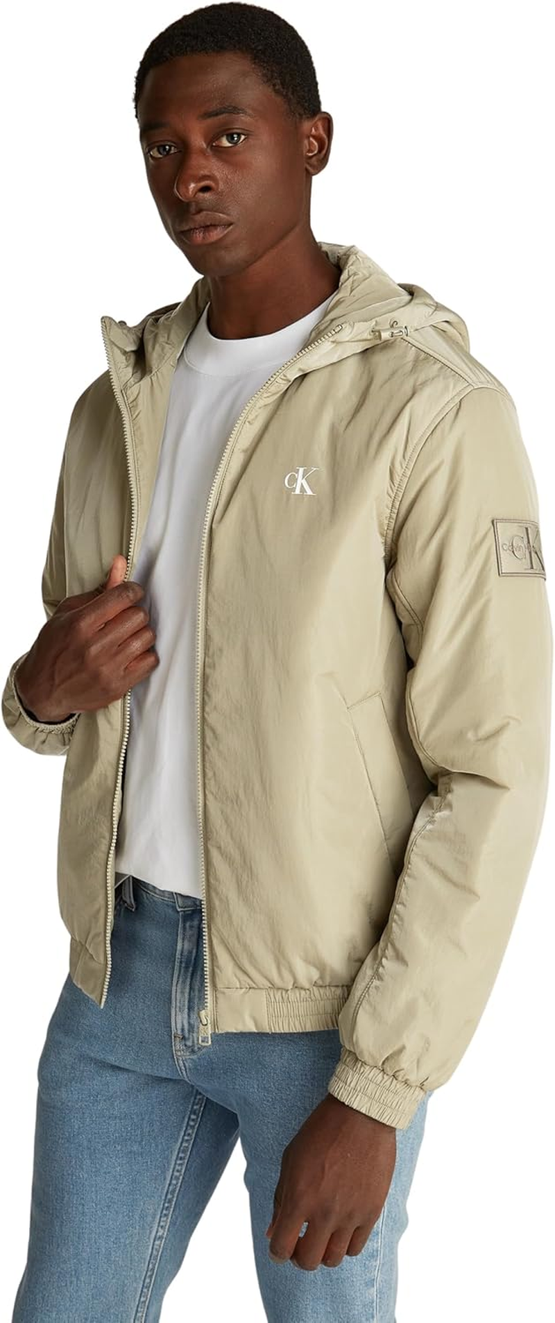Calvin Klein PADDED HOOD HARRINGTON