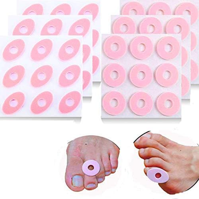 (150 PCS) Corn Pads Foam Callus Cushions Cocoon Eye Sticker, Waterproof Corn Cushion, Adhesive Corn Protectors for Corn Remove, Relief Callus and Feet Sore