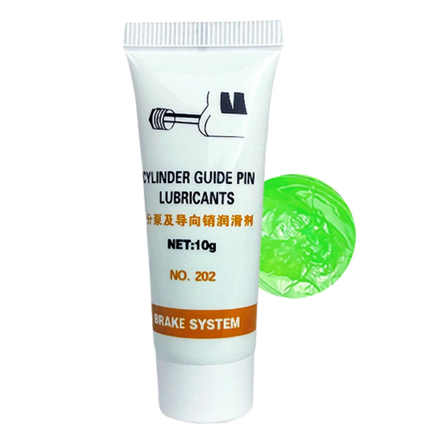 Brake Pad Grease,10G Brake Pad Lubricant | Low-Friction Heat-Resistant Lubrication for Lawn Mower Tractor Boat Truck RV Trailer Bike Trimmer image number 1