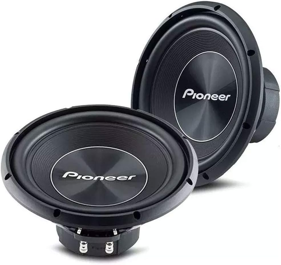 Pioneer TS-A300S4 1500W 12" A-Series Car Subwoofer, 4&Omega; Single Voice Coil