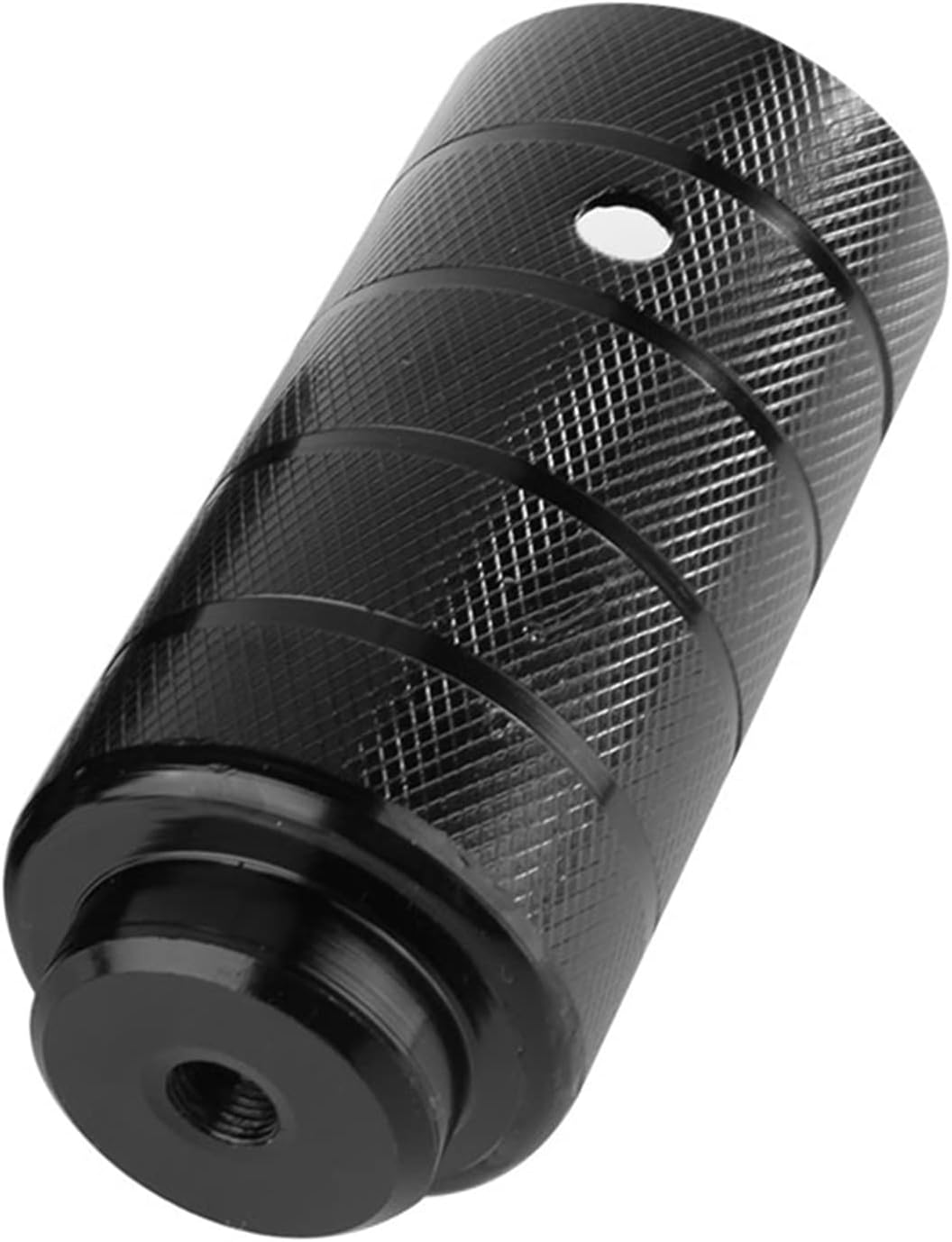 SOULONG Bike Pegs 1 Pair Steel Bike Foot Stand Pegs Stunt Footpegs for BMX Mountain - Non-Slip Stripe 11Cm X 4Cm 640G Front Rear Wheel Axle image number 4