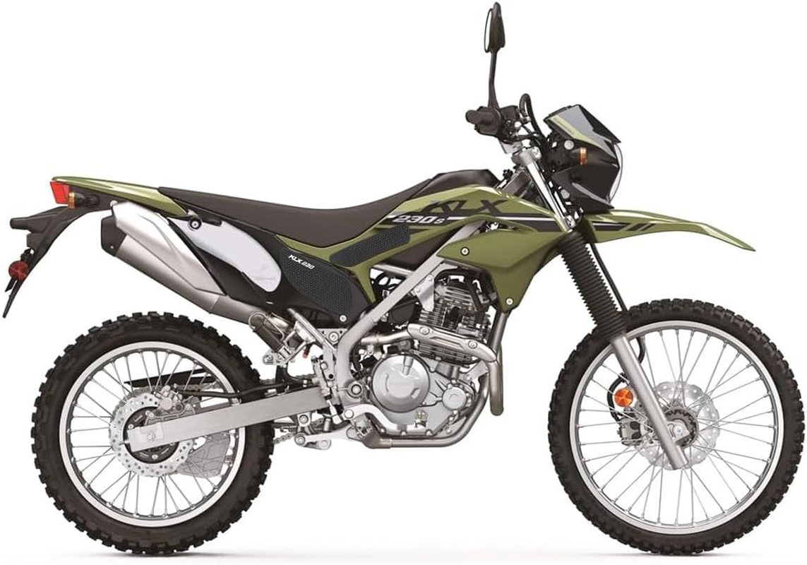 For KLX 230 S M KLX230S KLX230SM 2022 2023 Motorcycle Tank Pad Fuel Tank Sticker Accessories Fuel Tank Pad Anti-Slip Side Fuel Tank Pad Knee Pad Grip Pad