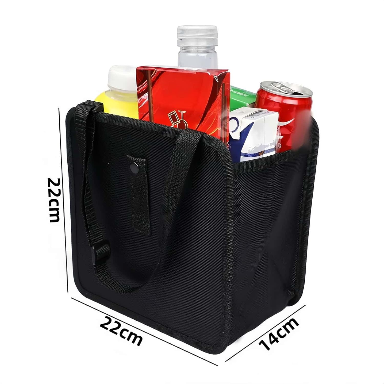 ARREBOL Foldable Car Trash Can, Large Capacity Water-Proof Hanging Car Trash Bin & Organiser Bag for Cars, SUV, Truck, RV image number 4