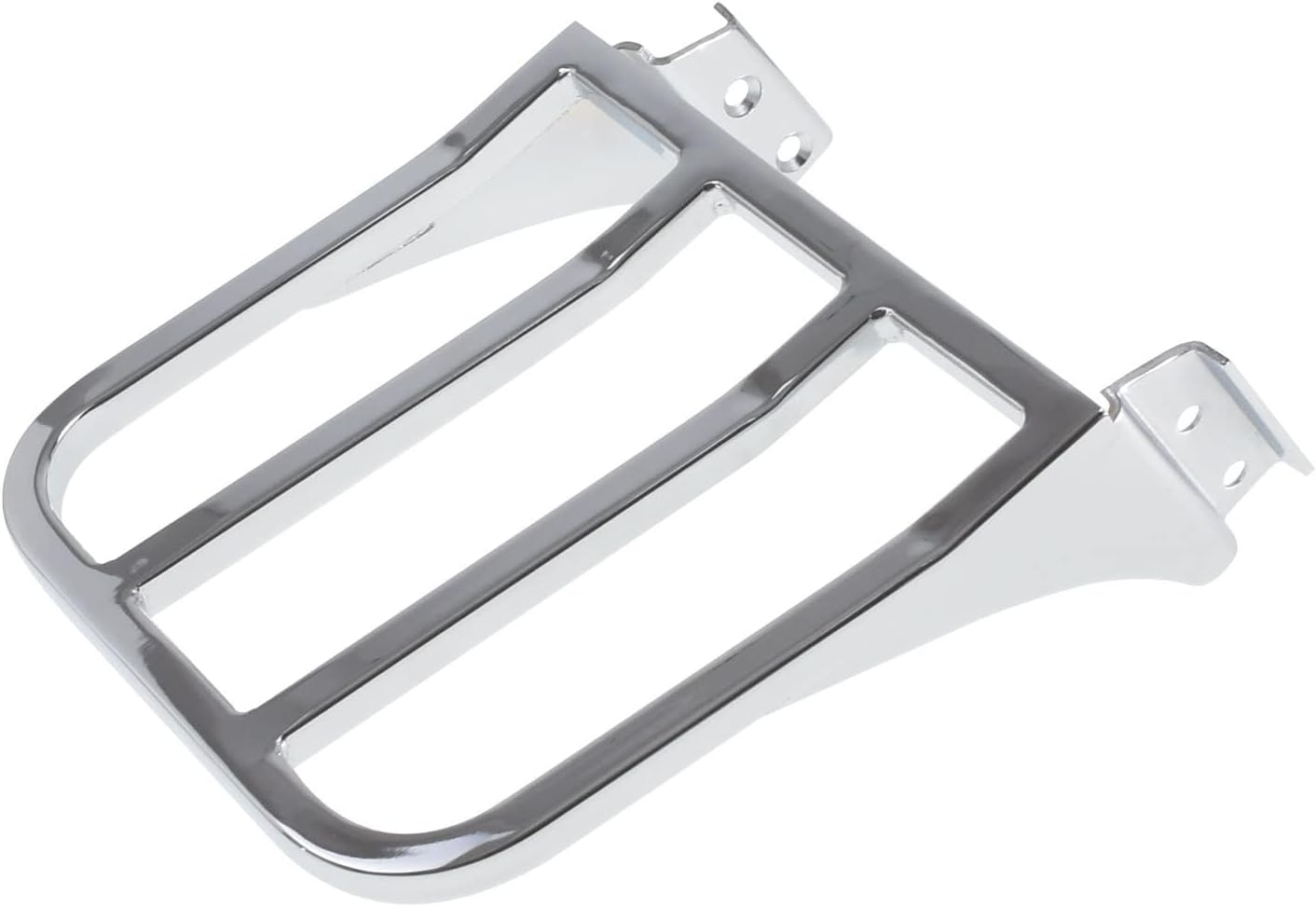 Motorcycle Detachable Rear Backrest Luggage Rack Fit for Harley Sportster XL Dyna Softail Chrome
