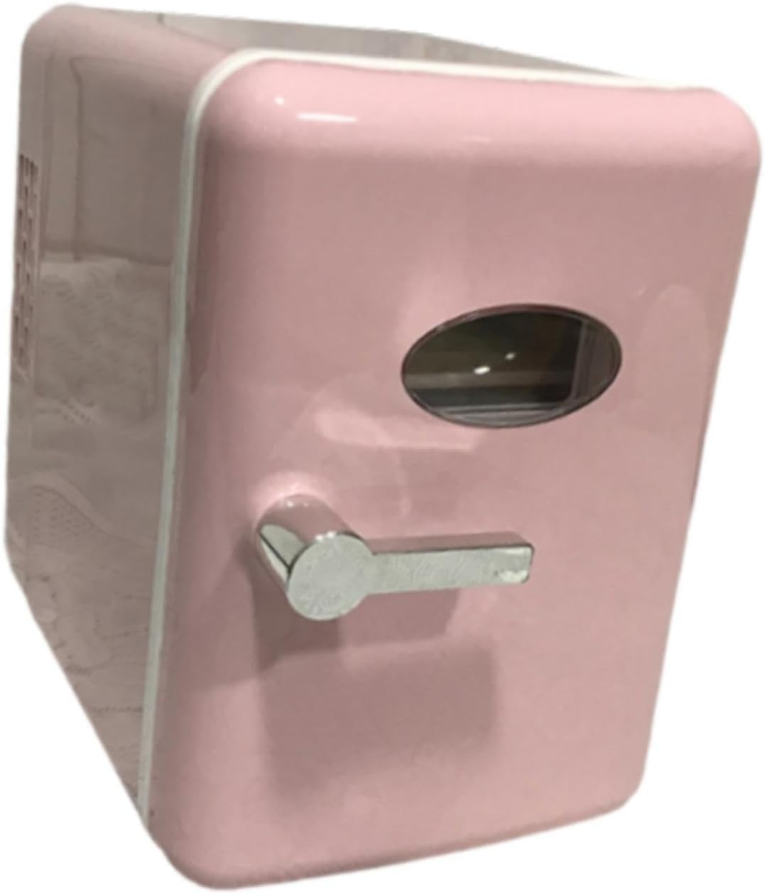 STARTIST Skincare Fridge Mini Fridge 4L Single Door Multipurpose Compact Refrigerator for Drinks Cosmetic Skincare Car, Pink - White image number 7