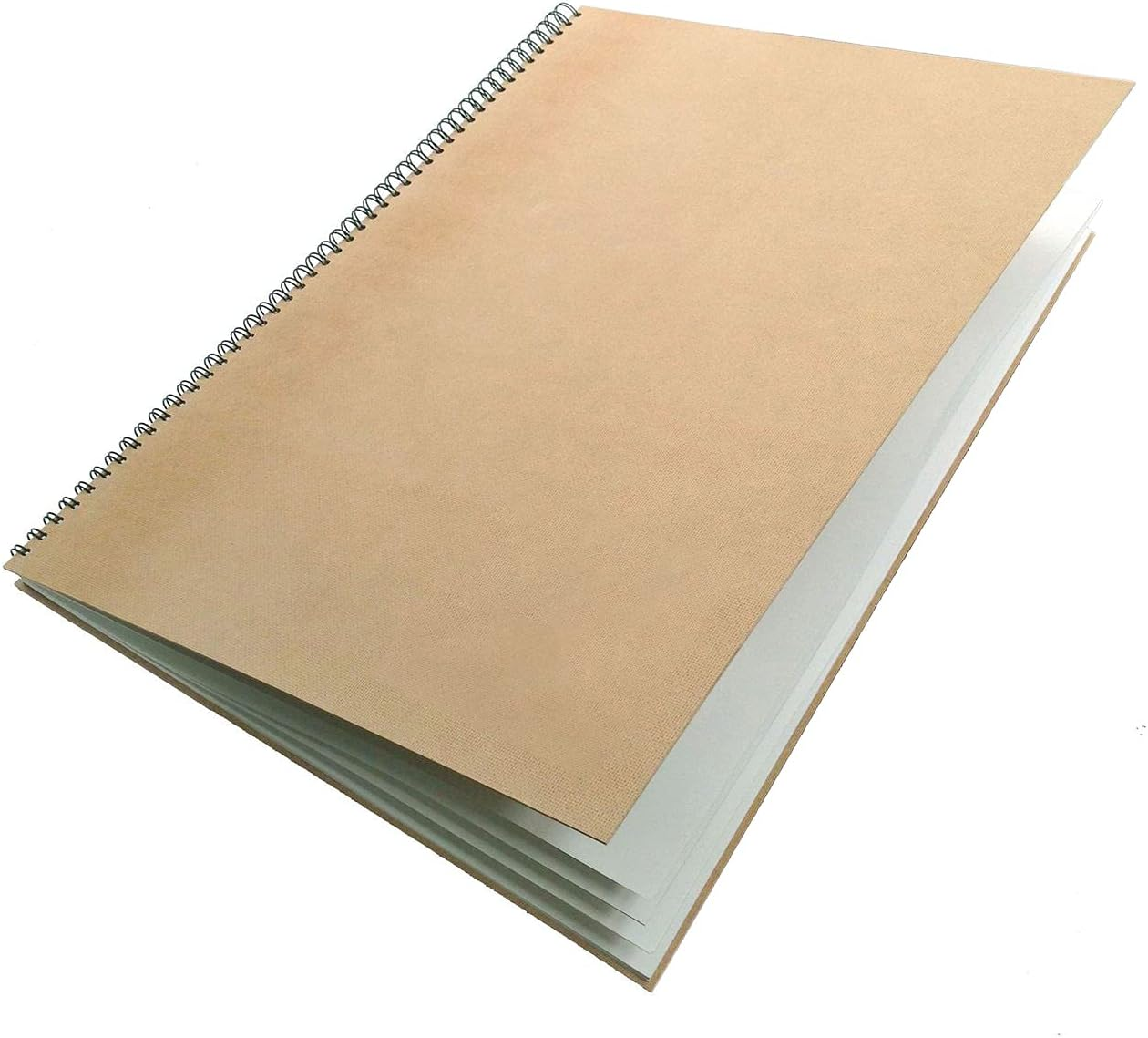 Artway Enviro Spiral Bound A5 Sketchbook - Landscape - 70 Sides (35 Sheets) of 100% Recycled 170Gsm Cartridge Paper