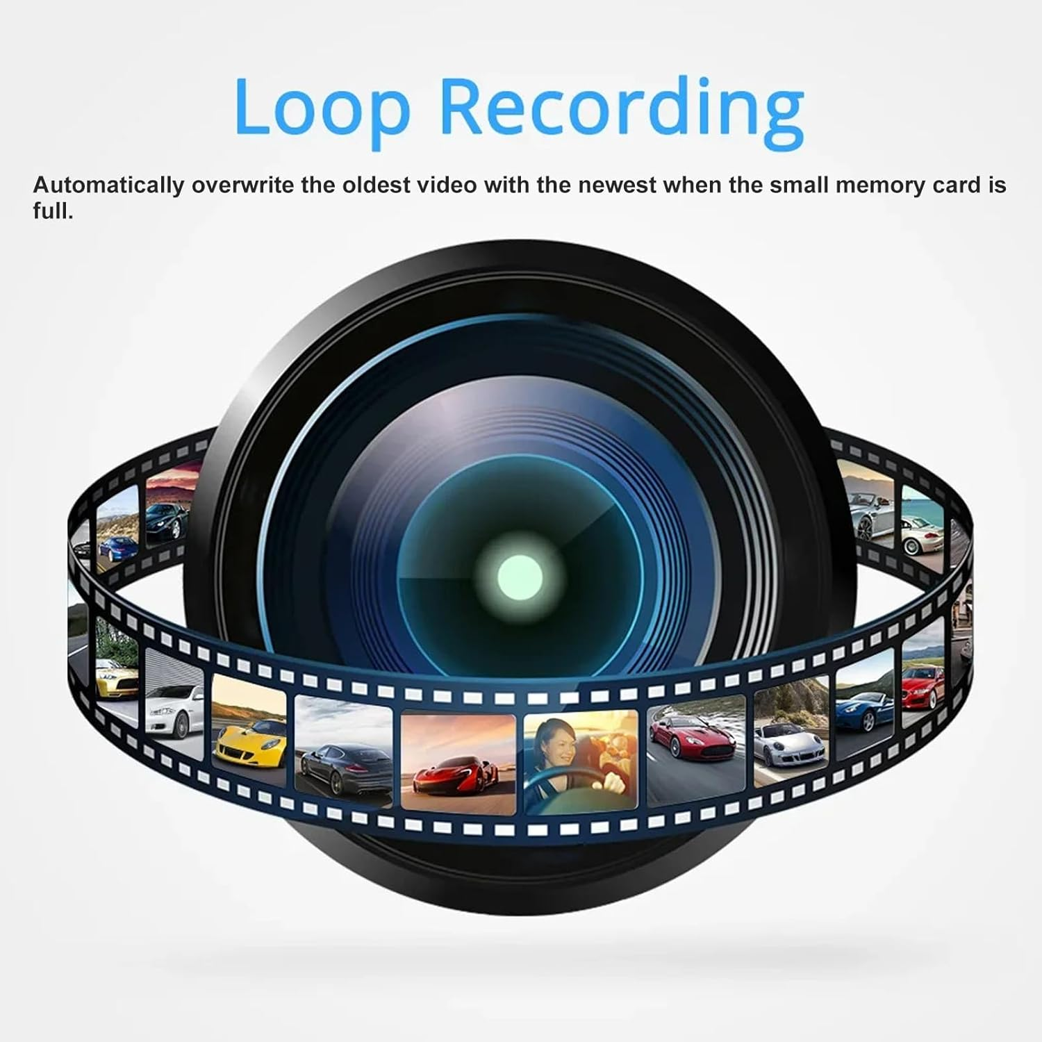 Diyeeni Dash Cam Front and Rear, 4K Ultra HD+1080P Dash Camera for Cars, Built in GPS, Mini Car Camera, App, Night Vision, G Sensor, 24H Parking Mode, Loop Recording image number 2