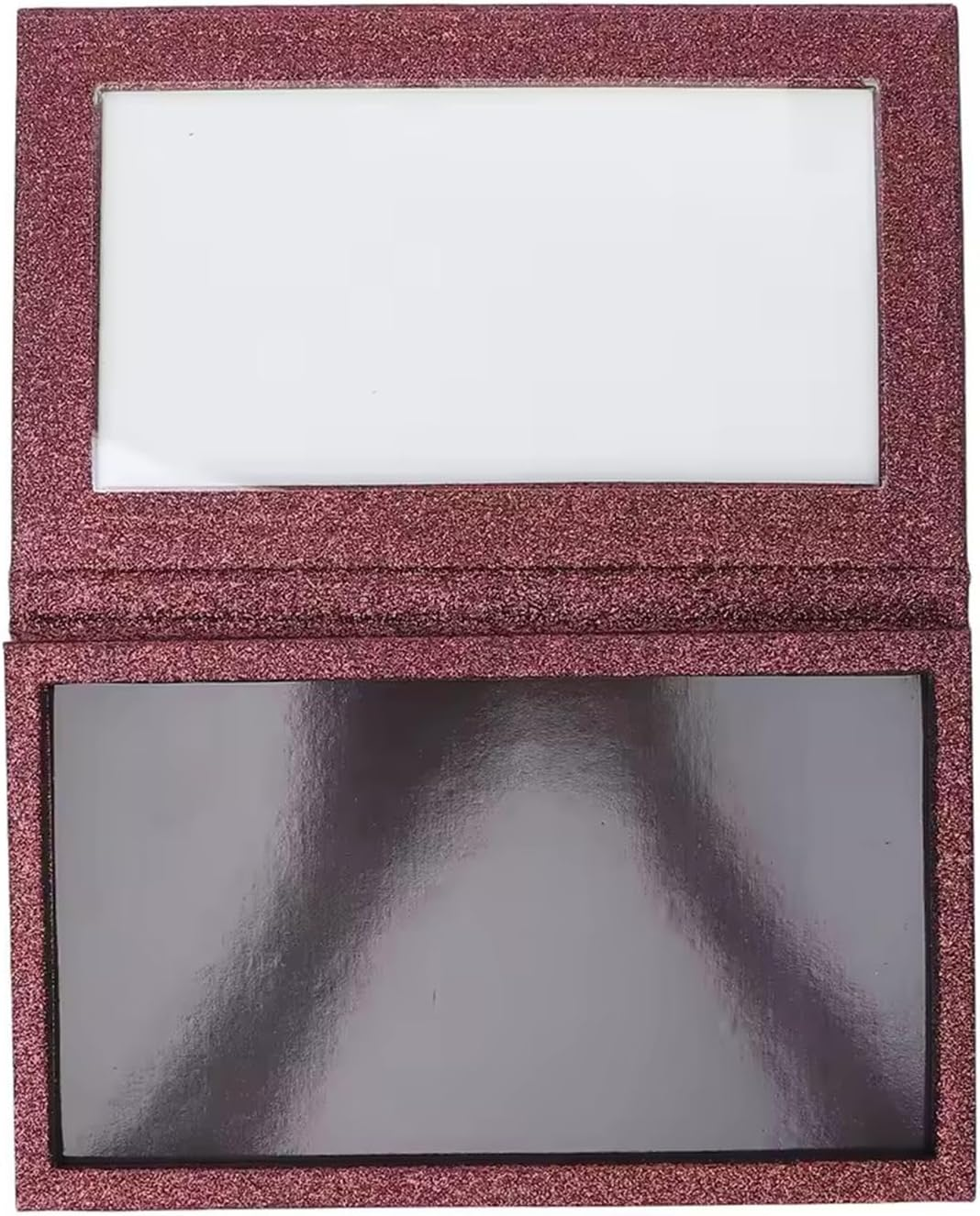 2 PCS DIY Empty Magnetic Eyeshadow Palette Black Glitter Fashion Makeup Tool Eye Shadow Plate Blusher Cosmetics image number 4