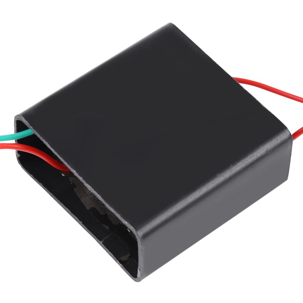 DC4.8V~6V High Voltage Transformer 50Kv-800Kv Boost Step-Up Inverter Arc Pulse Generator Power Module Black