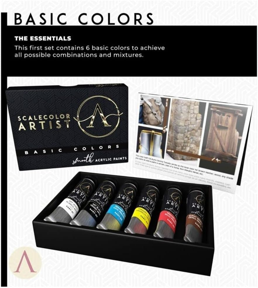 Scale 75 Scalecolor Artist Paint 6-Pieces Set image number 2