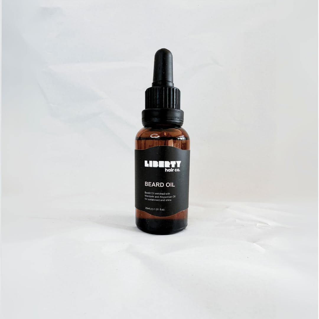 Liberty Hair Co. Beard Oil, 30Ml, Enriched with Mandarin and Abyssinian Oil image number 1