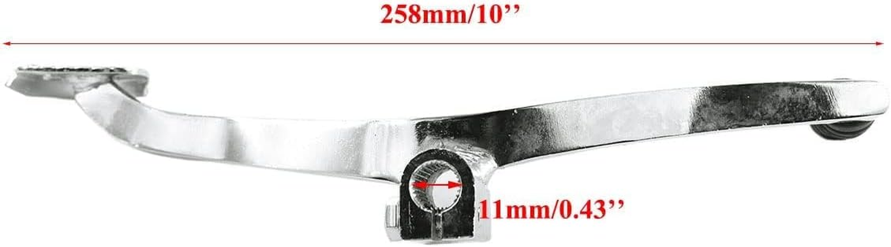 PRO BAT Gear Shift Lever Shifter for 50Cc 70Cc 90Cc 110Cc 125Cc Horizontal Engine ATV 4 Wheeler Pit Dirt Bike Motorcycle image number 2