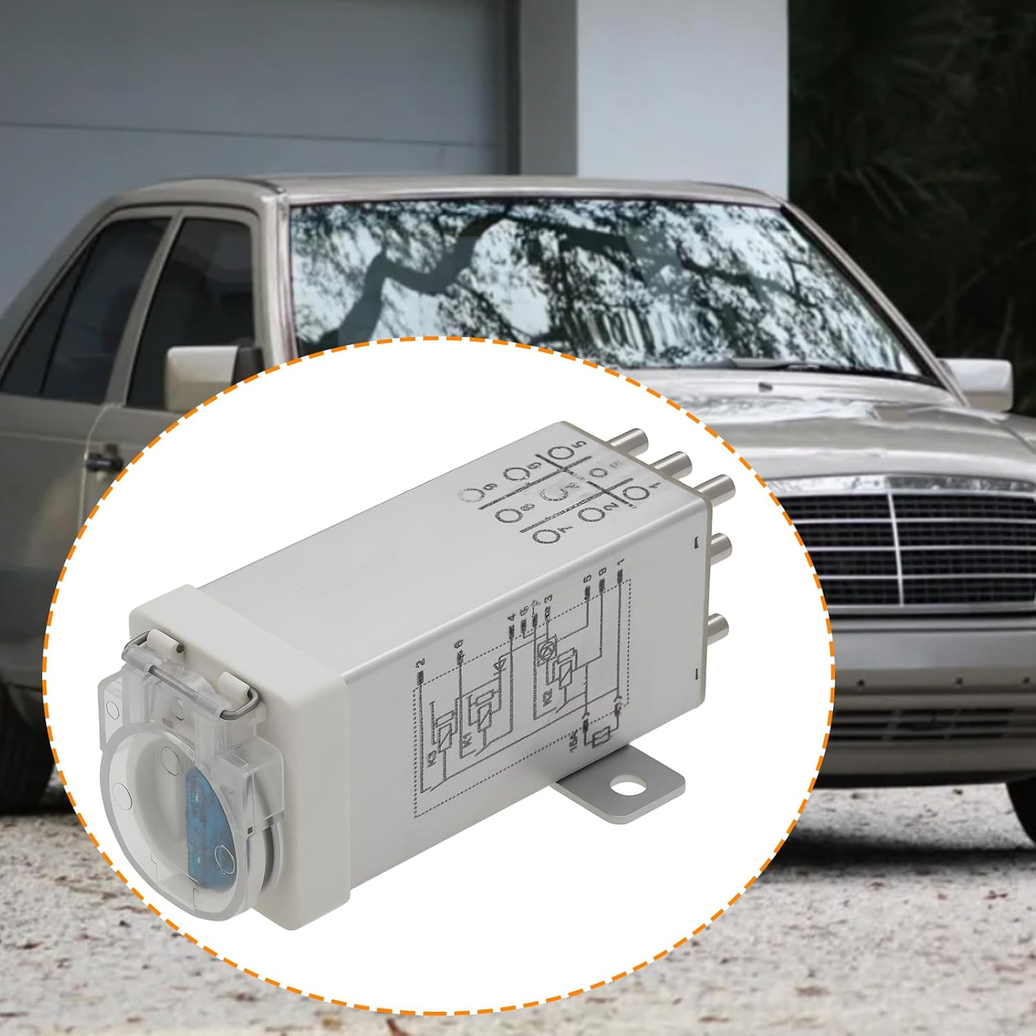 Overvoltage Protection Relay Compatible with Mercedes W124 C124 E220, 0005406745 image number 3