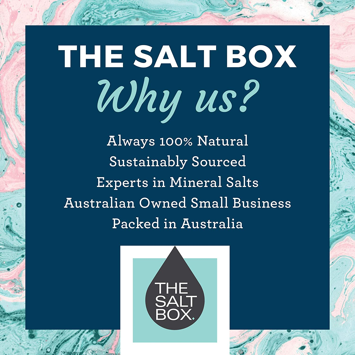 The Salt Box - 100% Natural Australian Bentonite Clay - for Deep Cleansing Face Mask and Detox Bath - Food Grade Sodium Bentonite - 2.5Kg image number 2