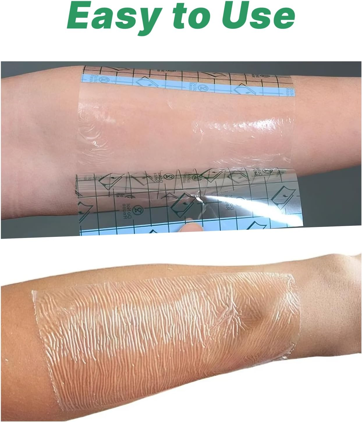 Waterproof Transparent Bandage Roll, 10Cm X 10M, Cuttable, Self Adhesive Stretch Film Dressing for Wound Care, Tattoo Aftercare, and Pet Wound Protection, Elastic, and Moisture Proof Transparent Tape image number 4