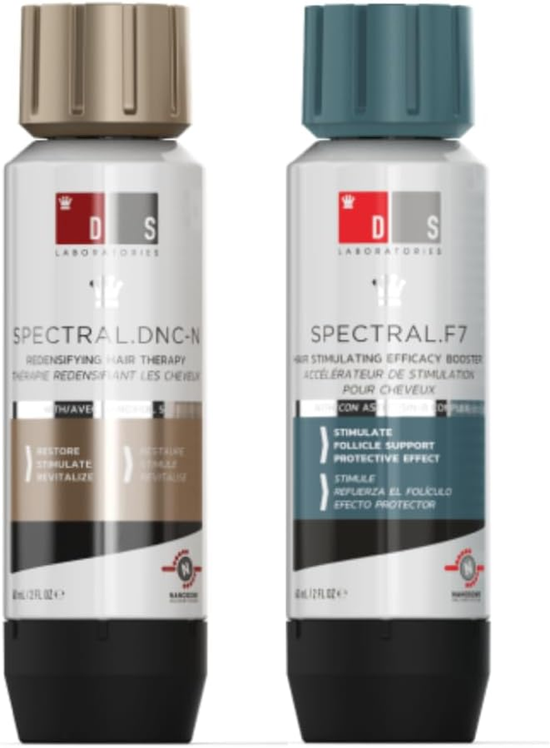DS Laboratories Spectral.Dnc-N and Spectral.F7 Hair Growth Serum Bundle - Hair Loss and Thinning Hair Treatment, Hair Loss Treatment for Fuller, Thicker Hair for Men and Women (60Ml) image number 2