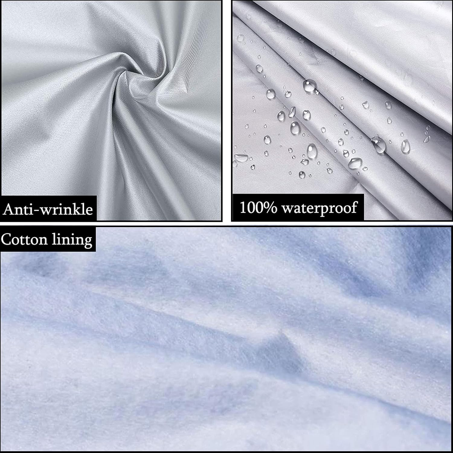 Car Cover Compatible with Alfa Romeo Brera, Outdoor Full Car Cover Breathable and Dustproof Windproof, Soft Lining, Car Cover for Automobiles Protection Vehicle Cover Auto Cover Full Exterior Covers image number 6