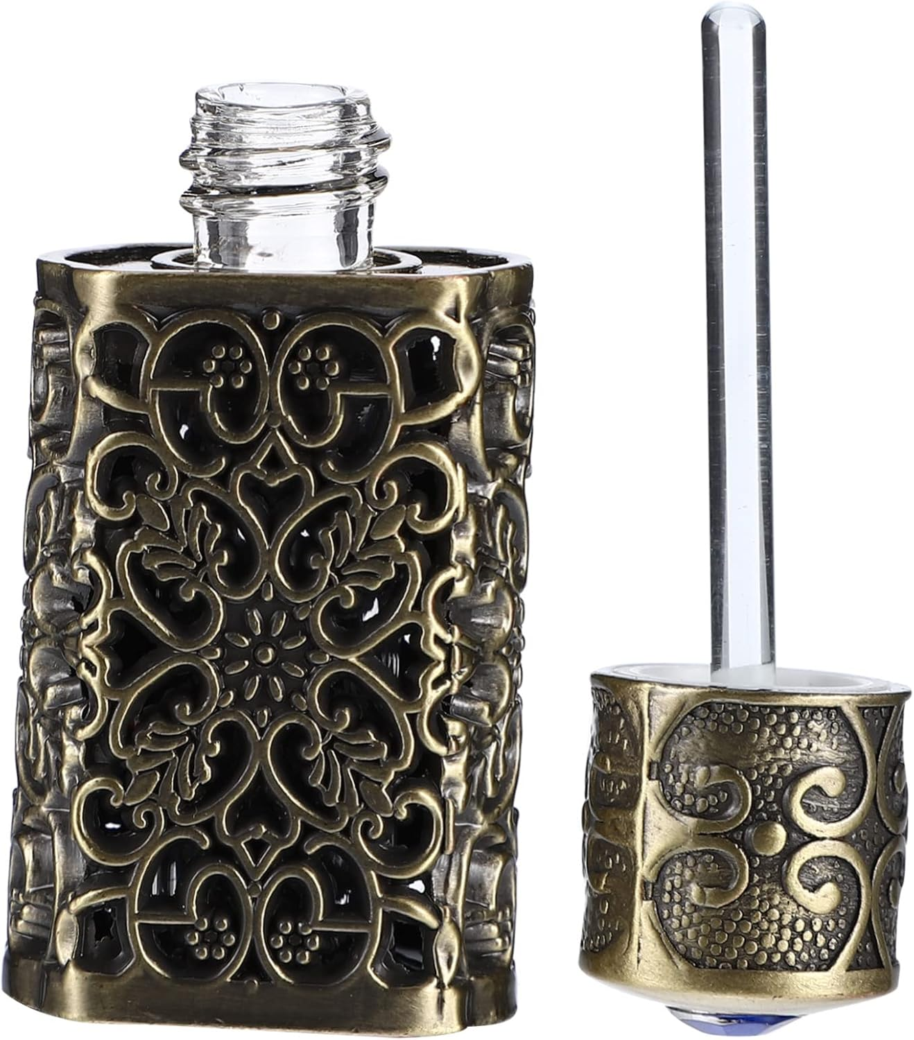 3Pcs Mini Perfume Travel Bottle Essential Oil Spray Container Decorative Empty Cosmetic Dispenser image number 5