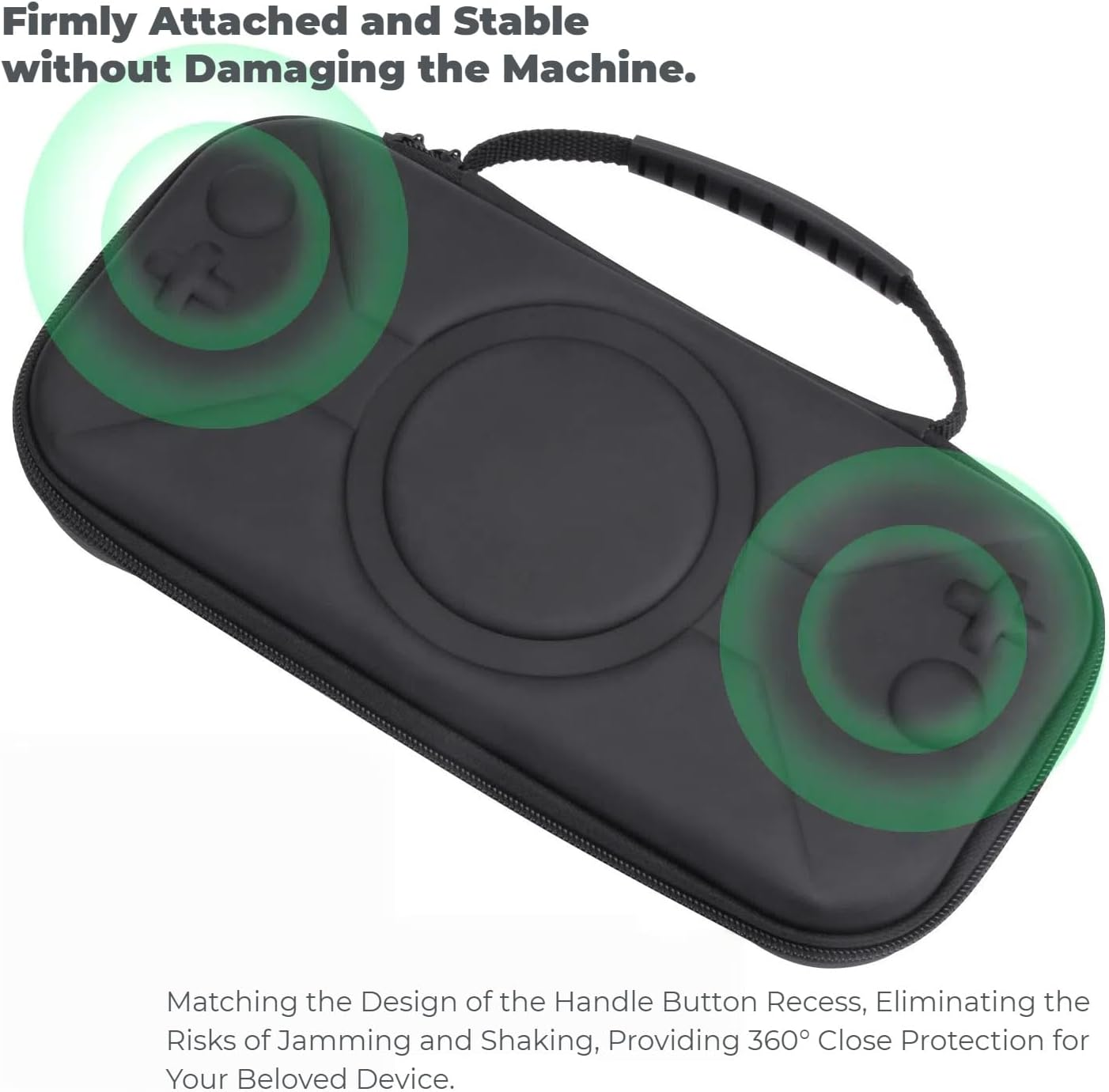 Slim Carrying Case for Nintendo Switch 2 2025, Portable Travel Storage Case with 10 Game Card Slots, All-Round Protection for 2025 Nintendo Switch 2 Console and Accessories (Black)