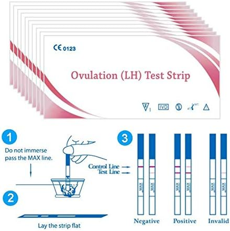 50 X Ovulation Test Strip LH Fertility Kits Diagnostic image number 1