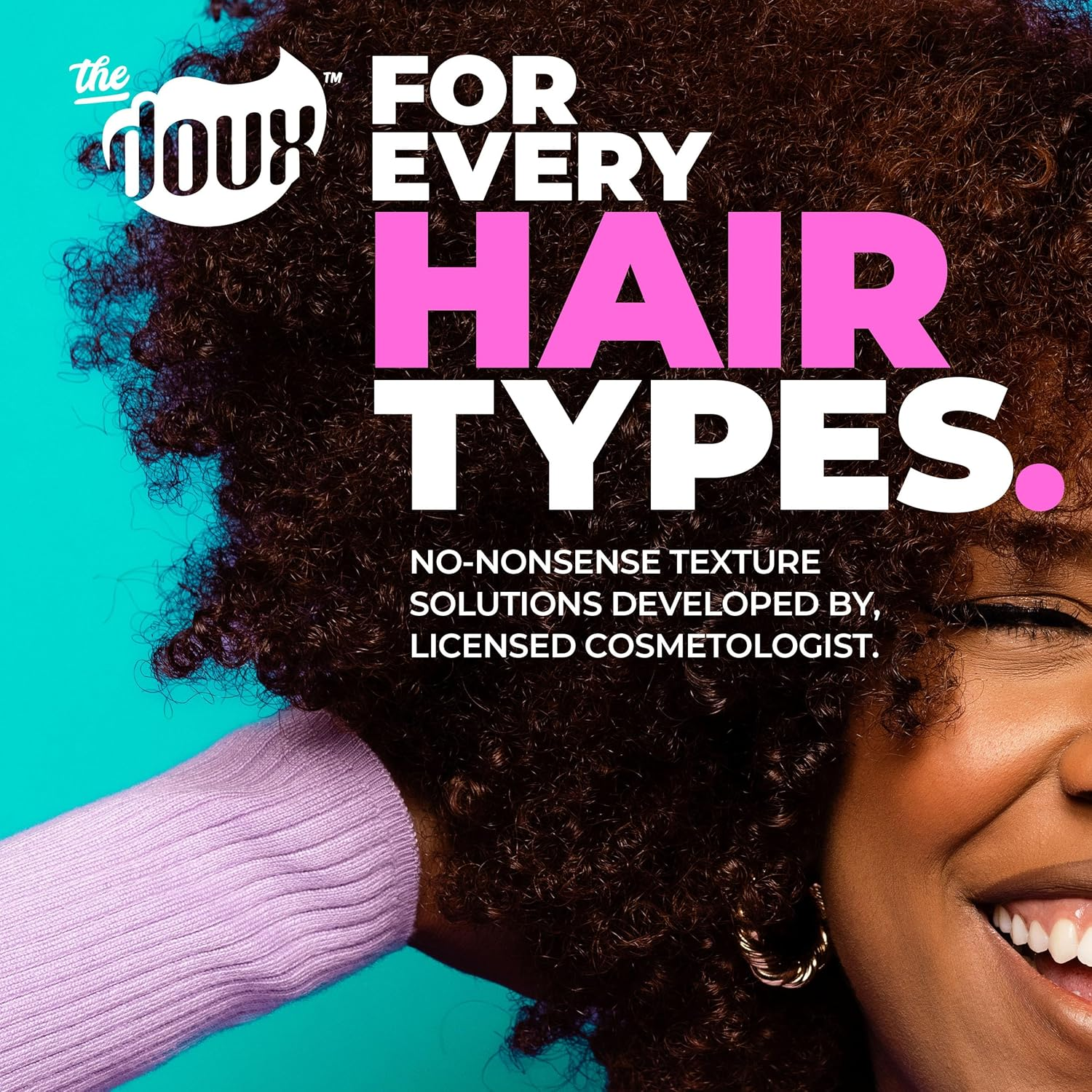 The Doux C.R.E.A.M. Twist & Curl Cream &ndash; Curl Defining Cream with Coconut & Avocado Oils for Curly Hair &ndash; Frizz Control & Long-Lasting Moisture for Twist Outs, Natural Styles, and Textured Hair Types