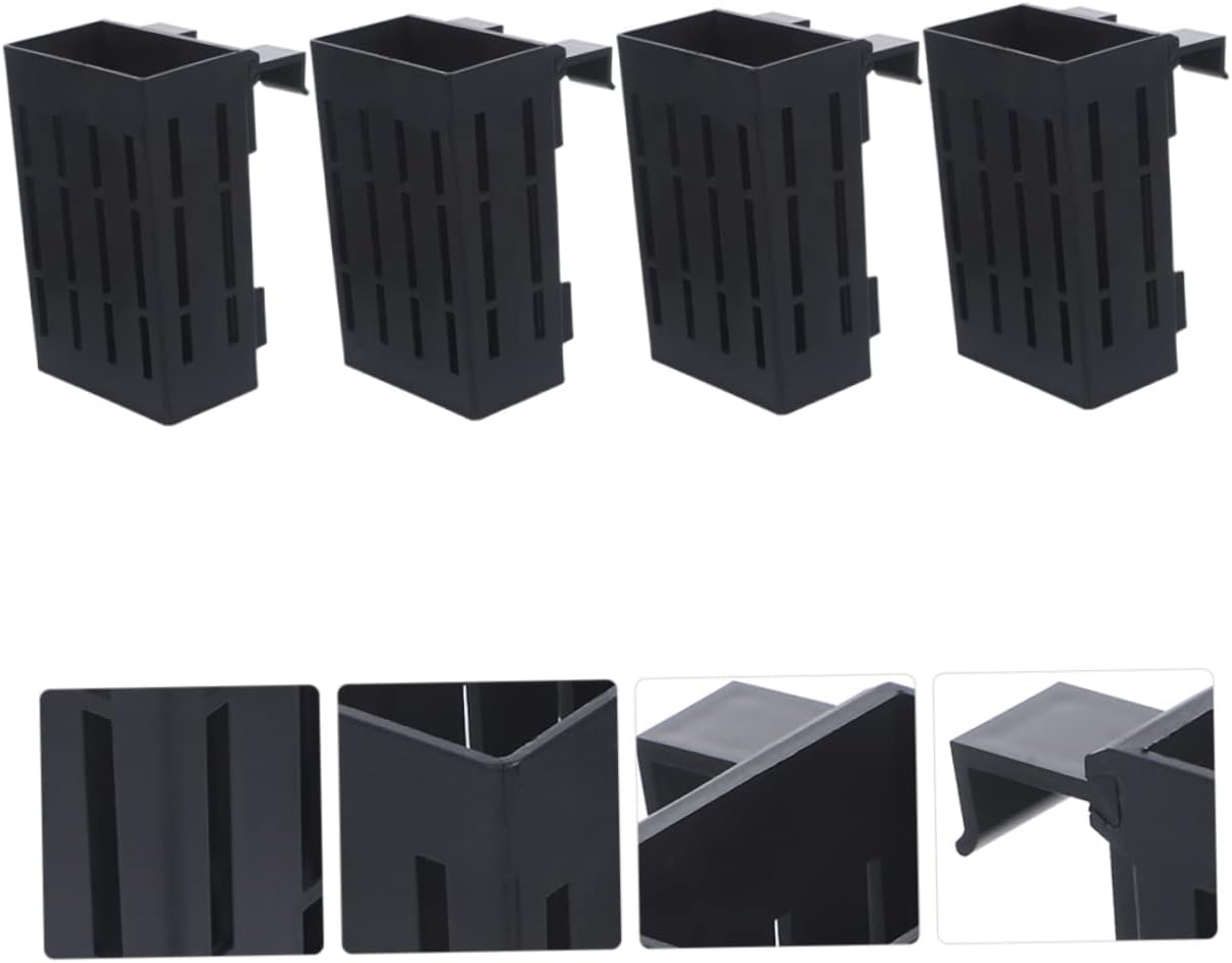 4Pcs Hanging Aquarium Plant Holder Aquatic Plant Pots for Improved Growth for Fish Tank Decoration and Aquatic Cultivation image number 1