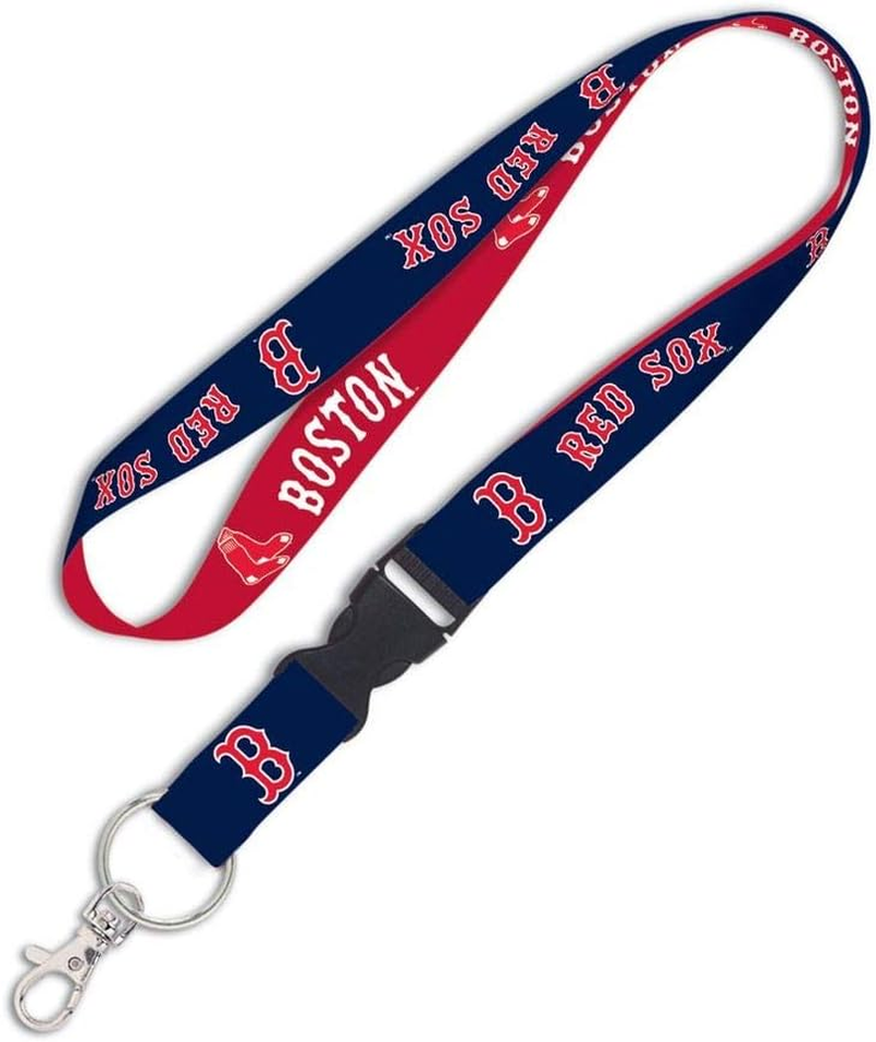 MLB Boston Red Sox 37343011 Lanyard with Detachable Buckle 3/4