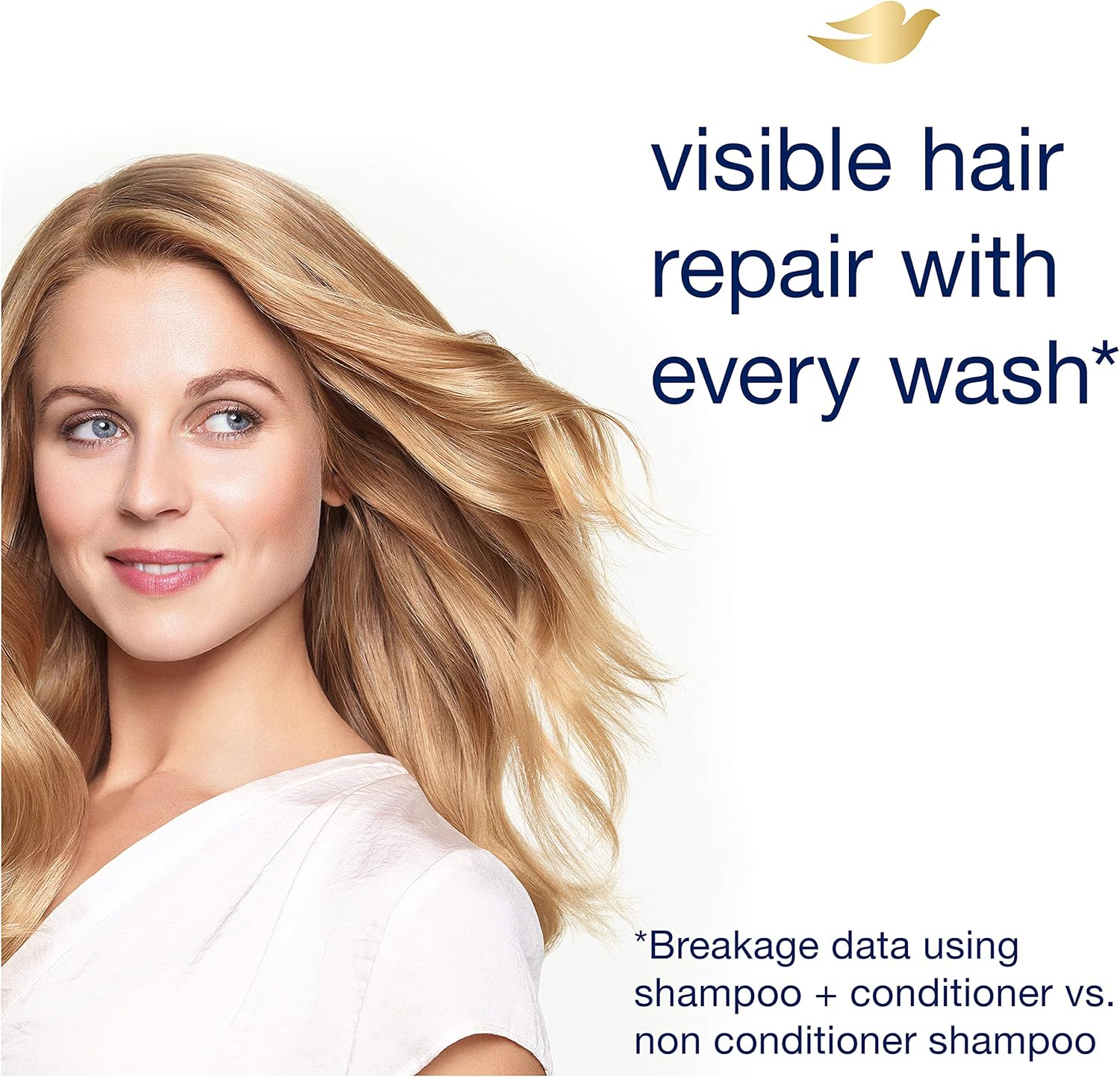 Dove Nutritive Solutions Strengthening Shampoo for Damaged Hair Intensive Repair Dry Hair Shampoo with Keratin Actives 12 Oz image number 3