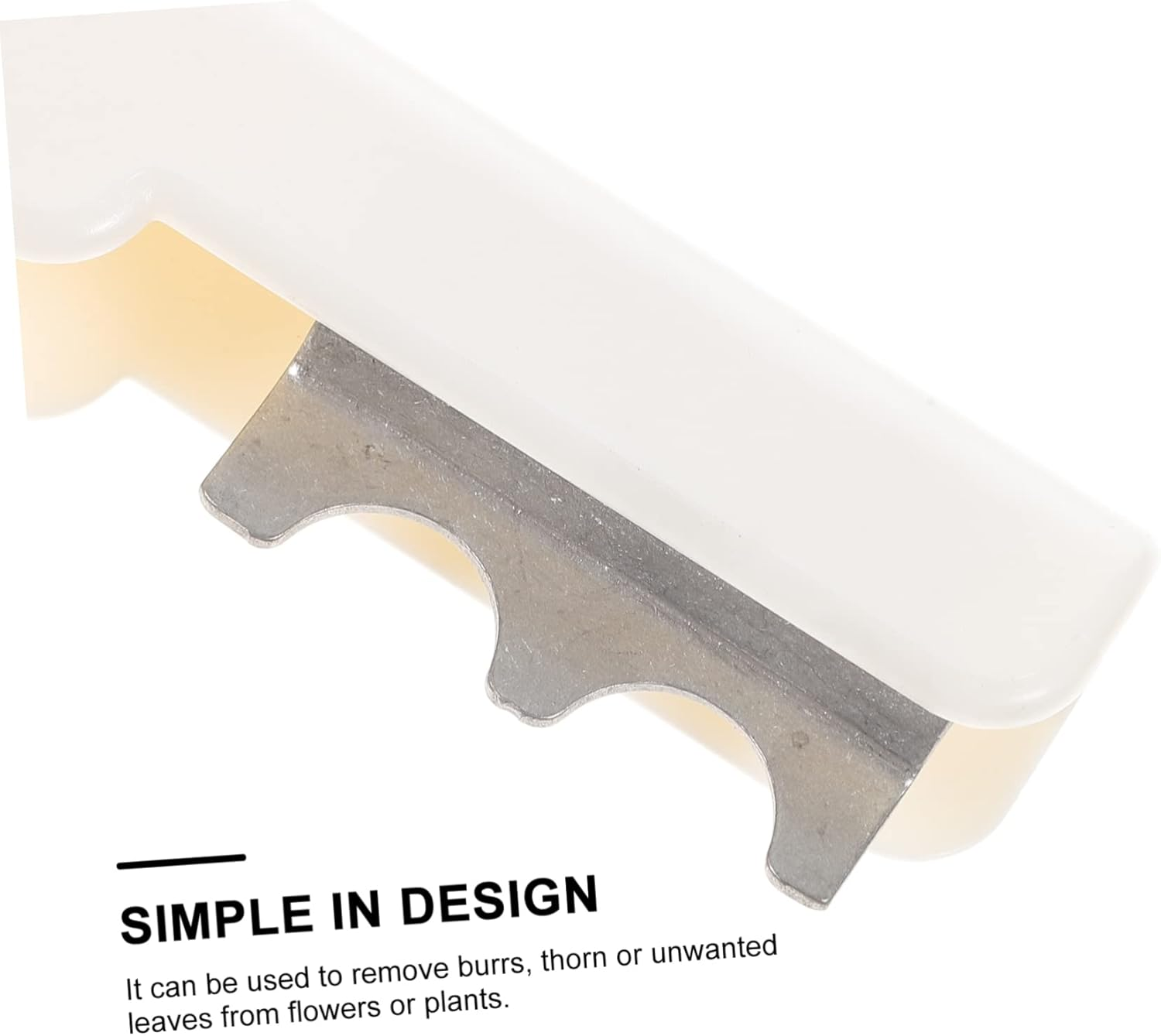 GALPADA Flower Punching Pliers Rose Thorn Stripping Tool Flower Bouquet Packaging Supplies Gardening Rose Thorn Stripper Thorn Remover Tools Flower Cutting Machine Miss Abs White Deburring image number 1