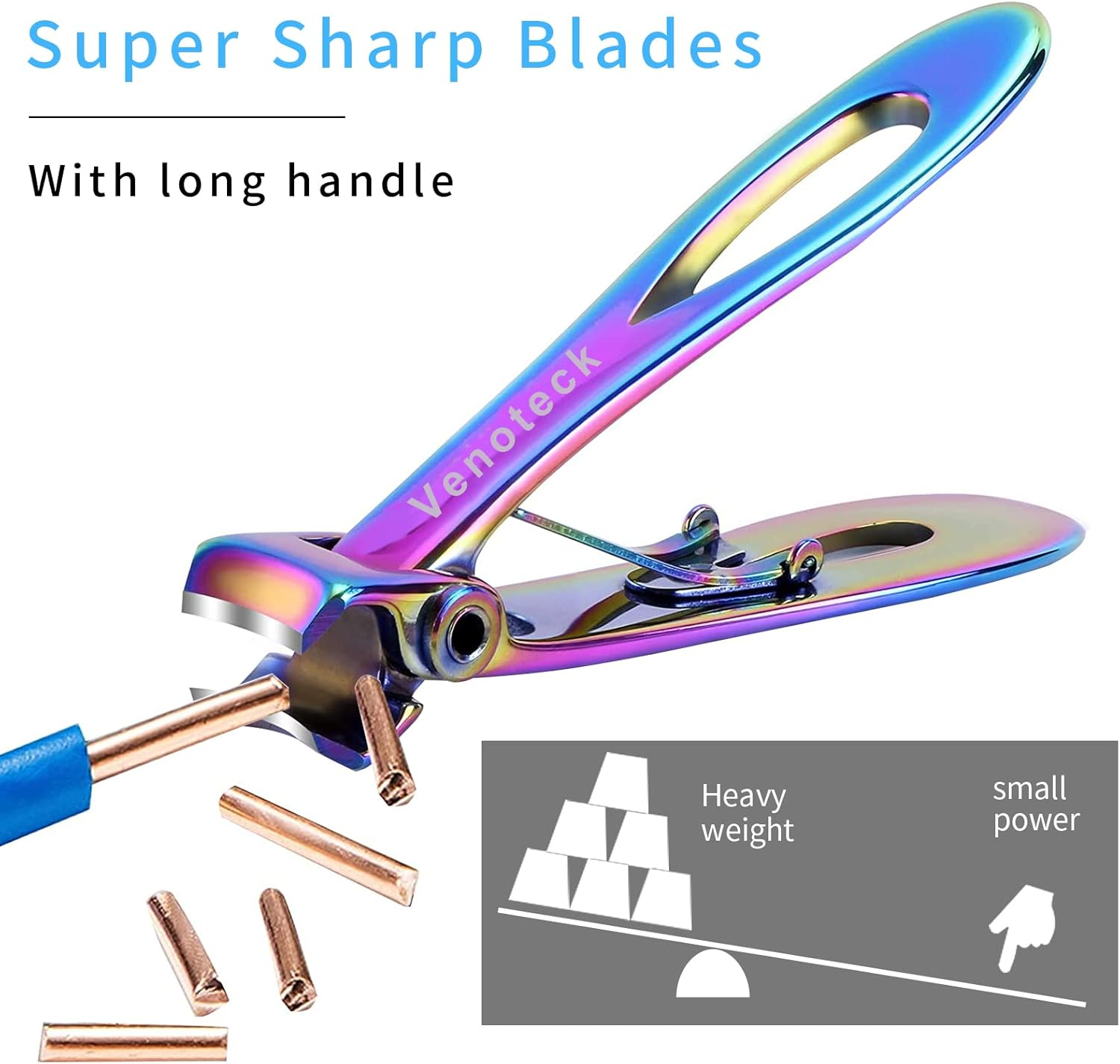 Nail Clippers for Thick Nails,Fingernail Toenail Clippers,Nail Clipper Set for Adult Men Women image number 1